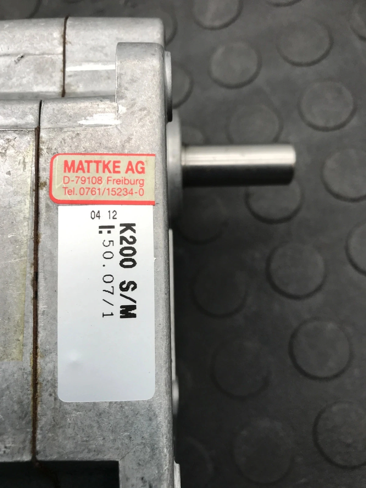 BAUMÜLLER NÜRNBERG GDM 120 F-462/0560 Servo Gearmotor Assembly USED - Image 8