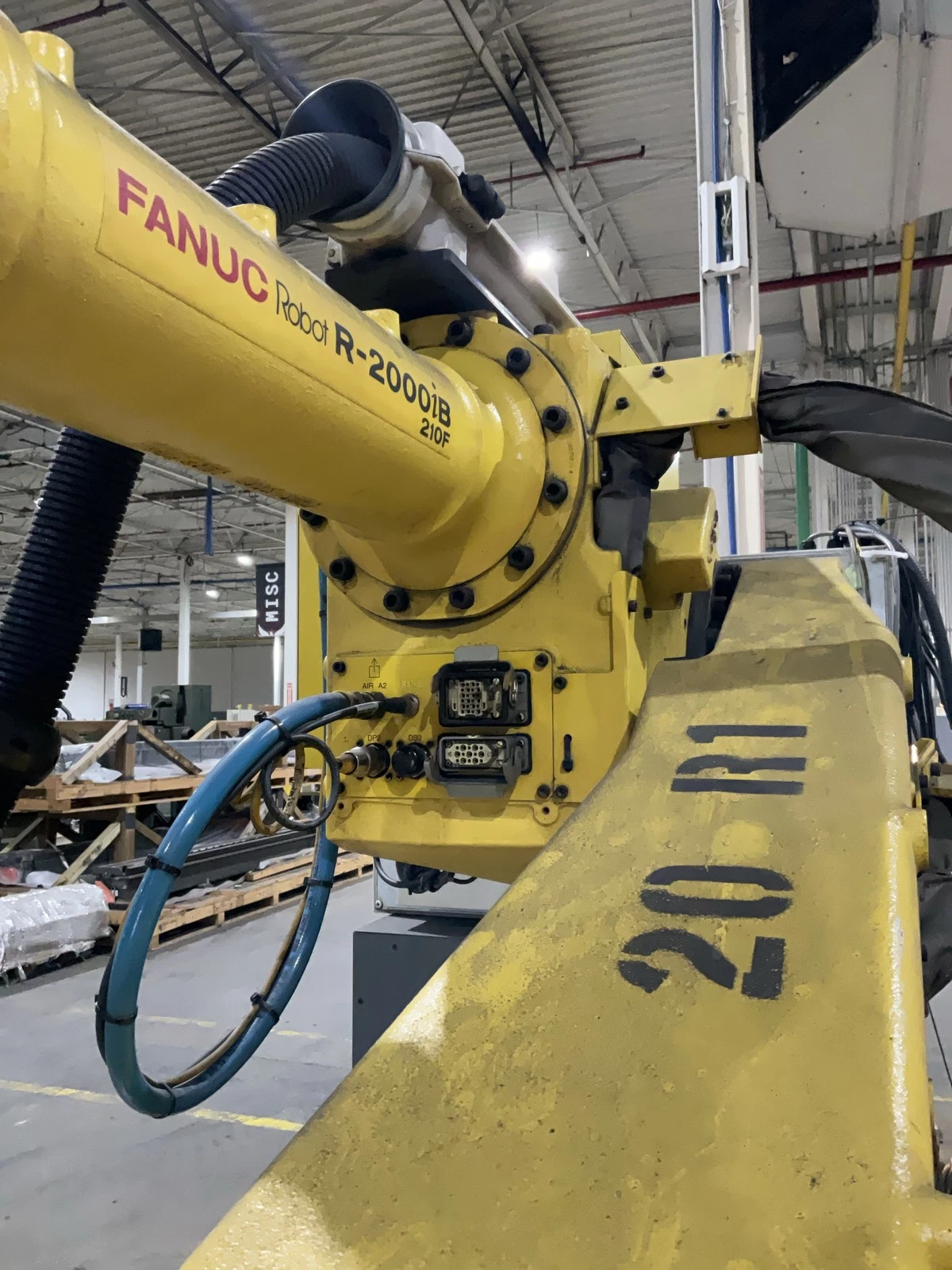 FANUC R-2000iB/210F Complete with R-30iA Controller & Rexroth Weld Inverter USED - Image 4