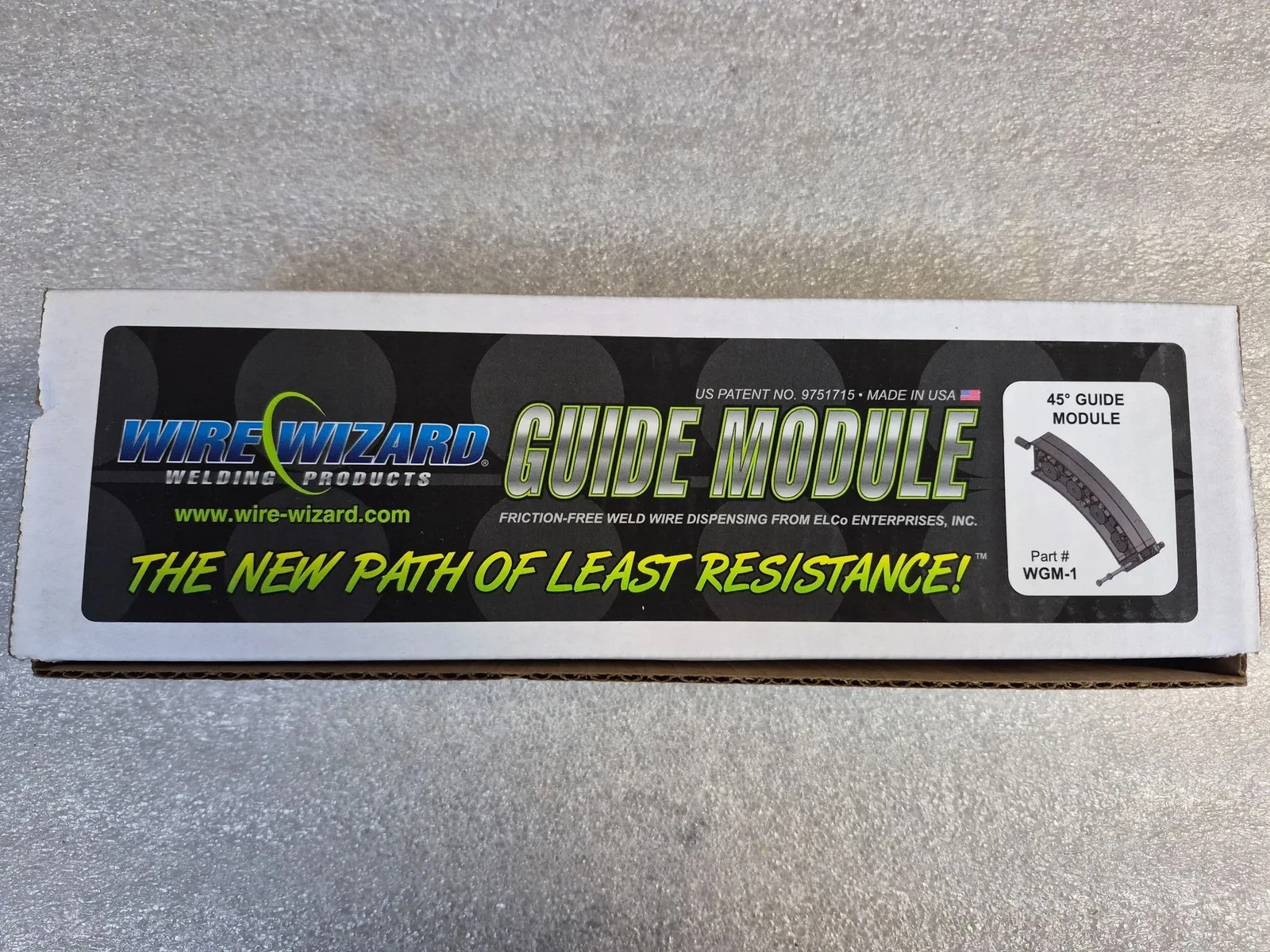 WIRE WIZARD WGM-1 45° Guide Module NEW - Image 2