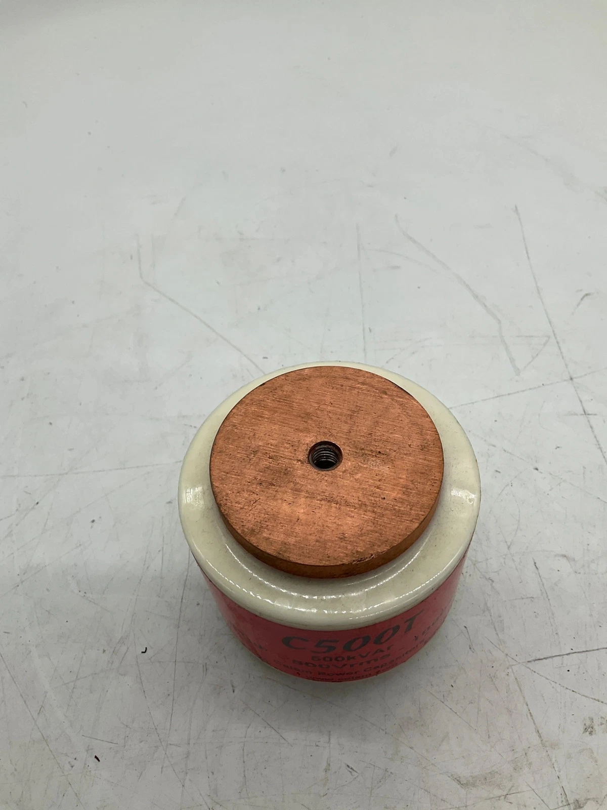 CELEM C500T Power Capacitor 21µF 500Vrms 1000A USED - Image 2