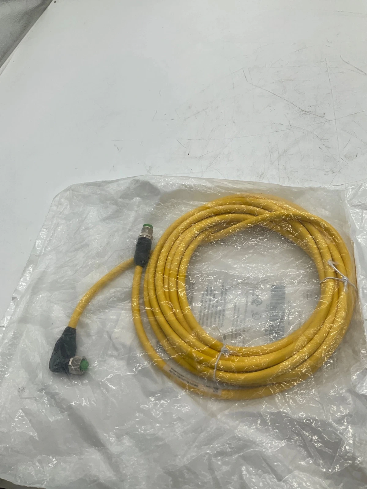 MURR ELEKTRONIK 7700-40121-1500500 M12 A-Coded Male to Female 90° Cordset 5M NEW - Image 3