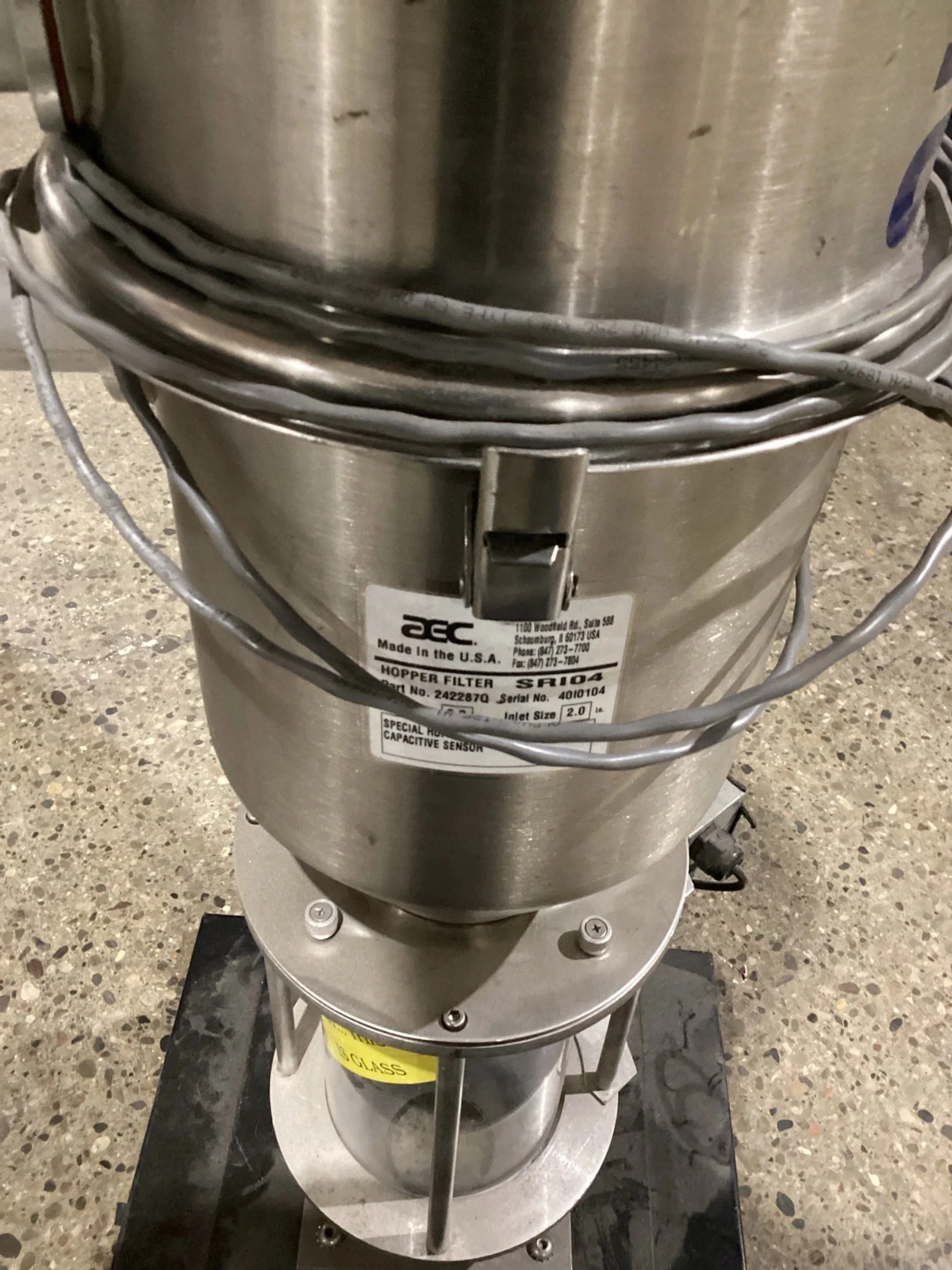 AEC WHITLOCK SRI04 Vacuum Hopper USED - Image 4