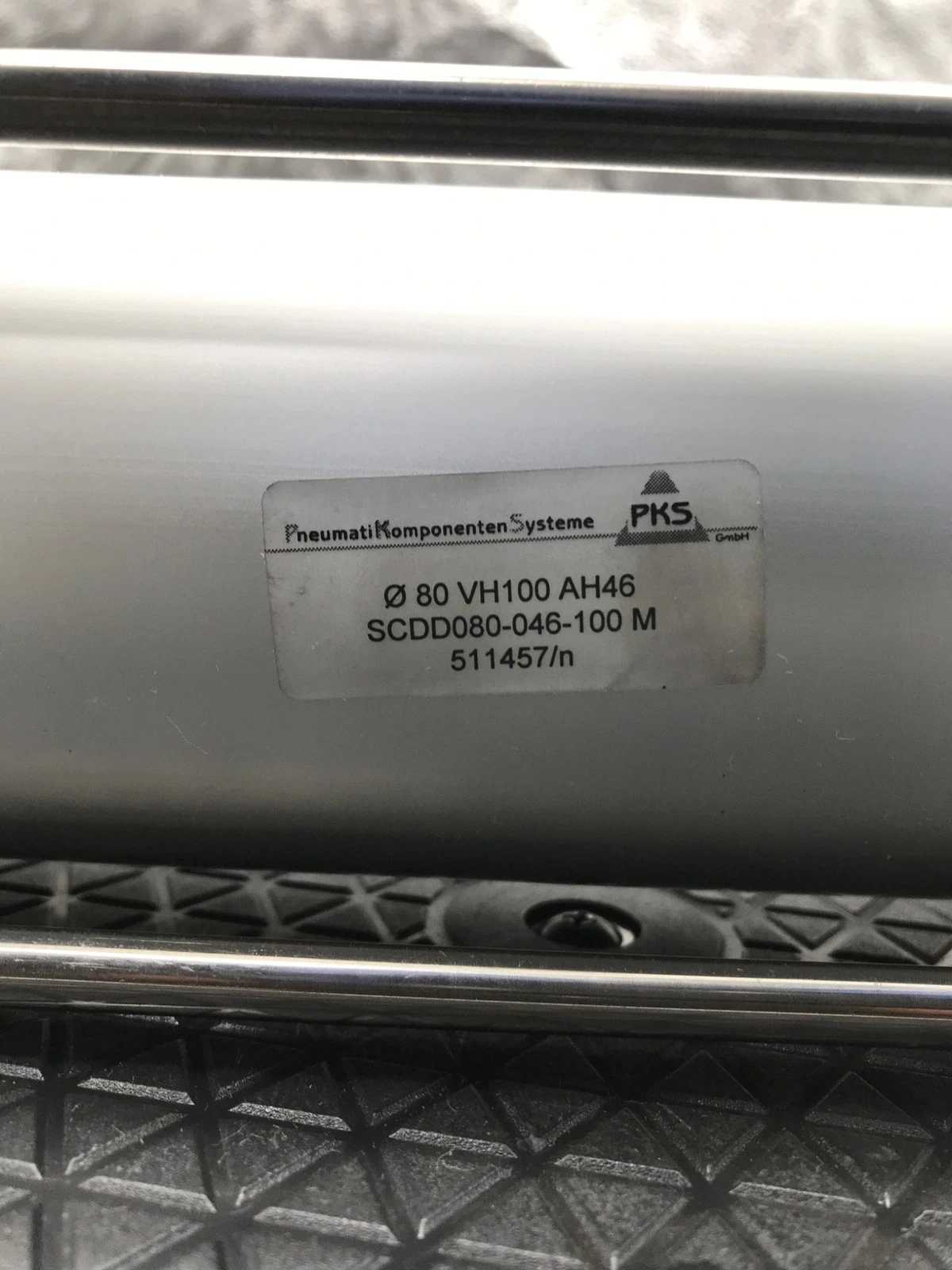 PKS SCDD080-046-100 M Pneumatic Cylinder USED - Image 2