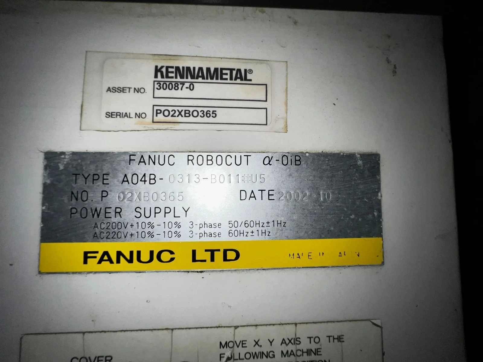 FANUC ROBOCUT Alpha-0iB A04B-0313-B011#U5 Wire EDM USED - Image 17