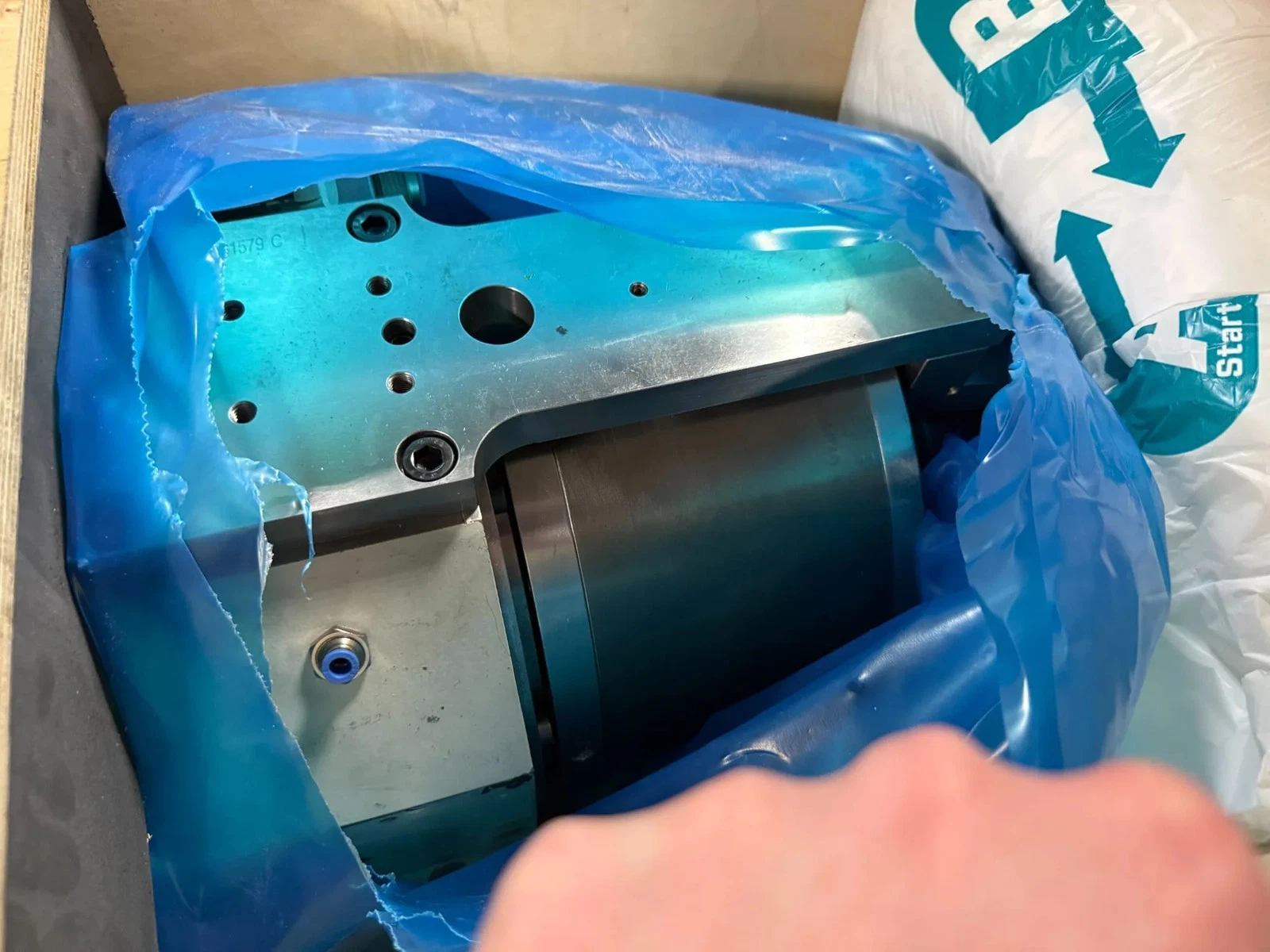 Wera 0767-4F4L / 209687 Spindle Motor USED - Image 2