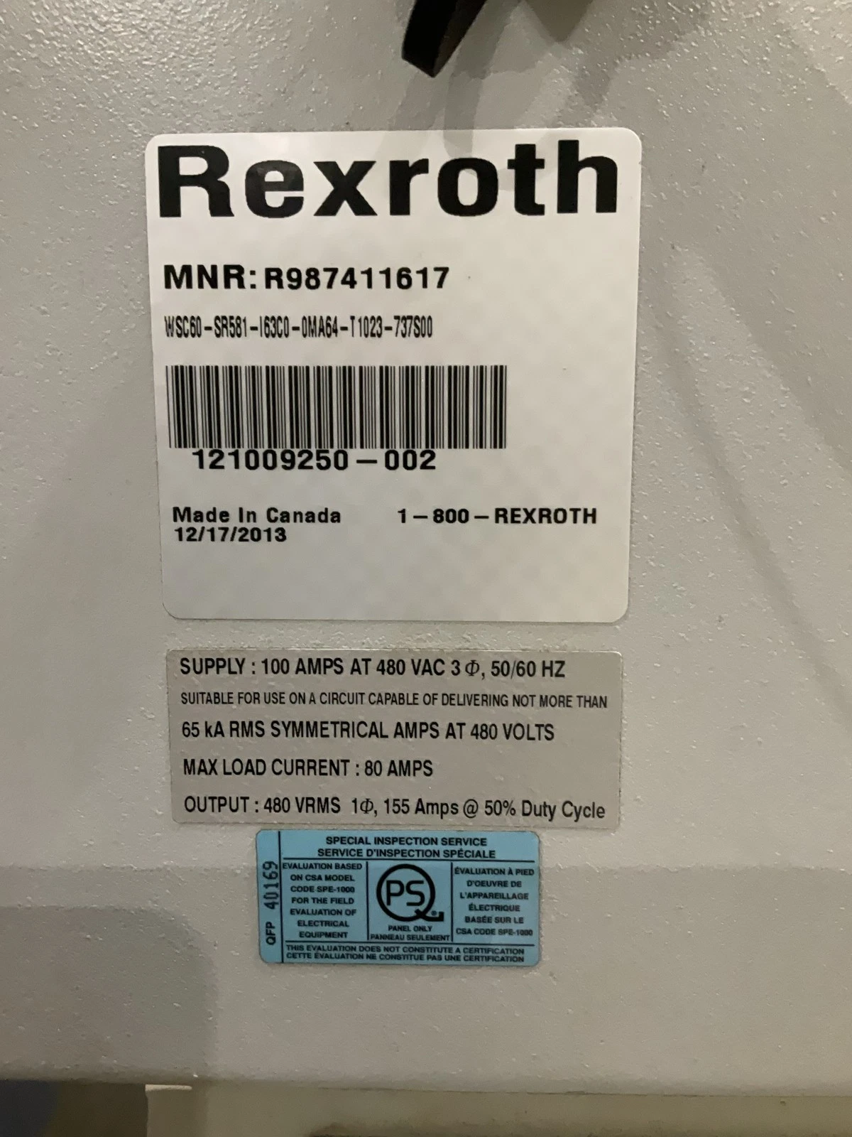 FANUC R-2000iB/210F Complete with R-30iA Controller & Rexroth Weld Inverter USED - Image 13