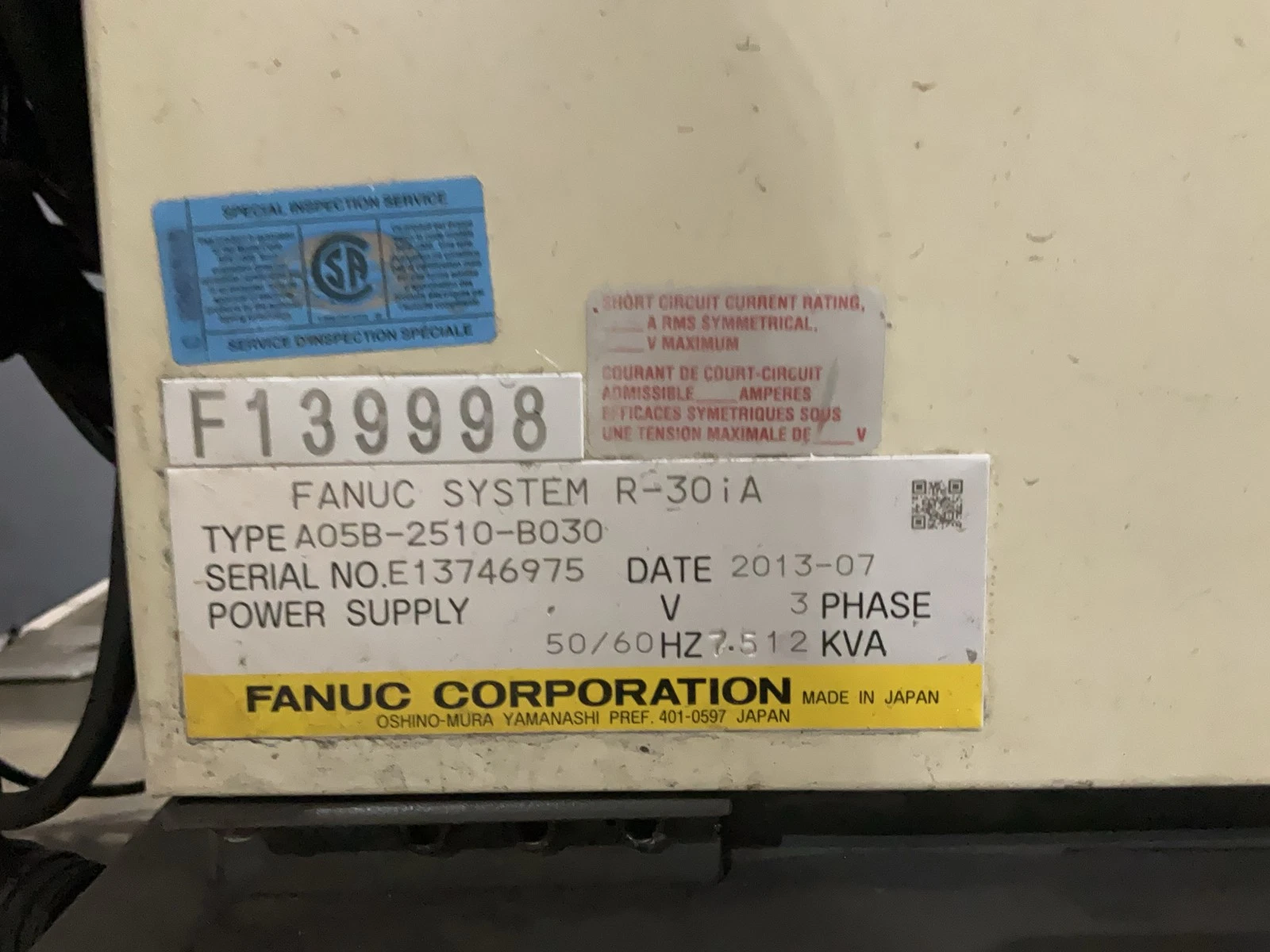 FANUC R-2000iB/210F Complete with R-30iA Controller & Rexroth Weld Inverter USED - Image 14
