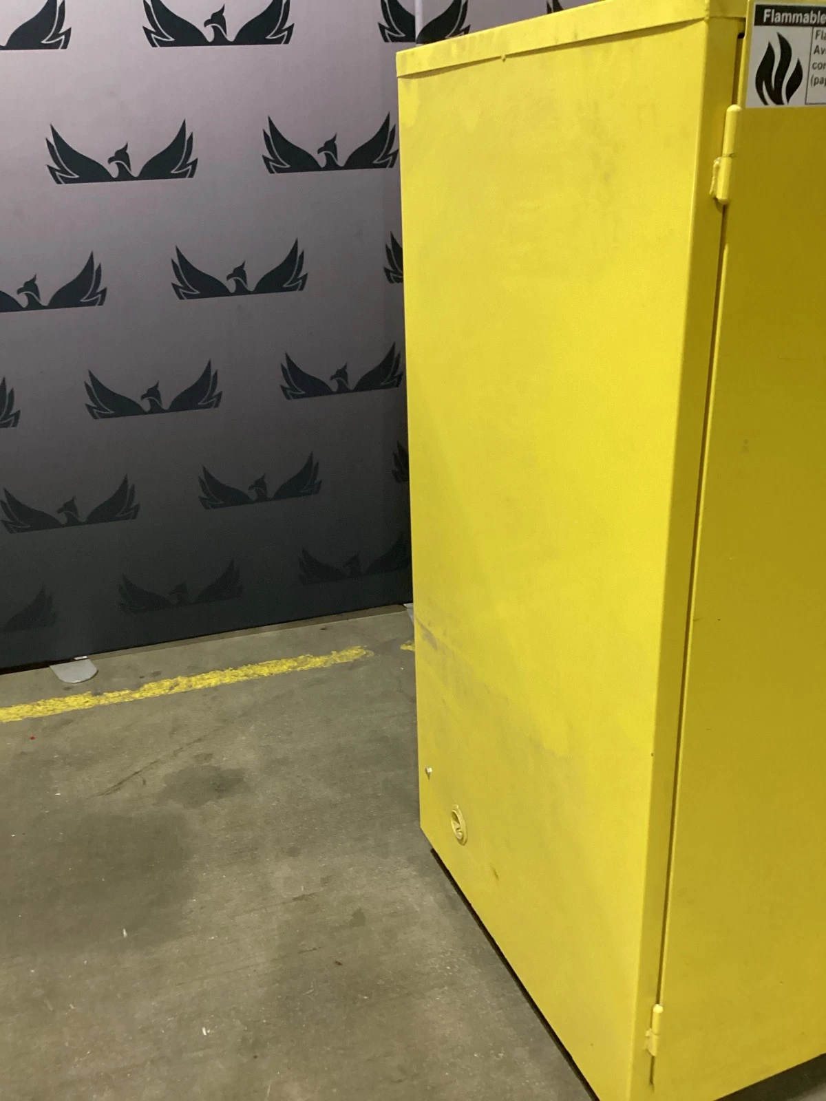 Global Industrial BM-120 120 Gallon Flammable Safety Storage Cabinet USED - Image 5