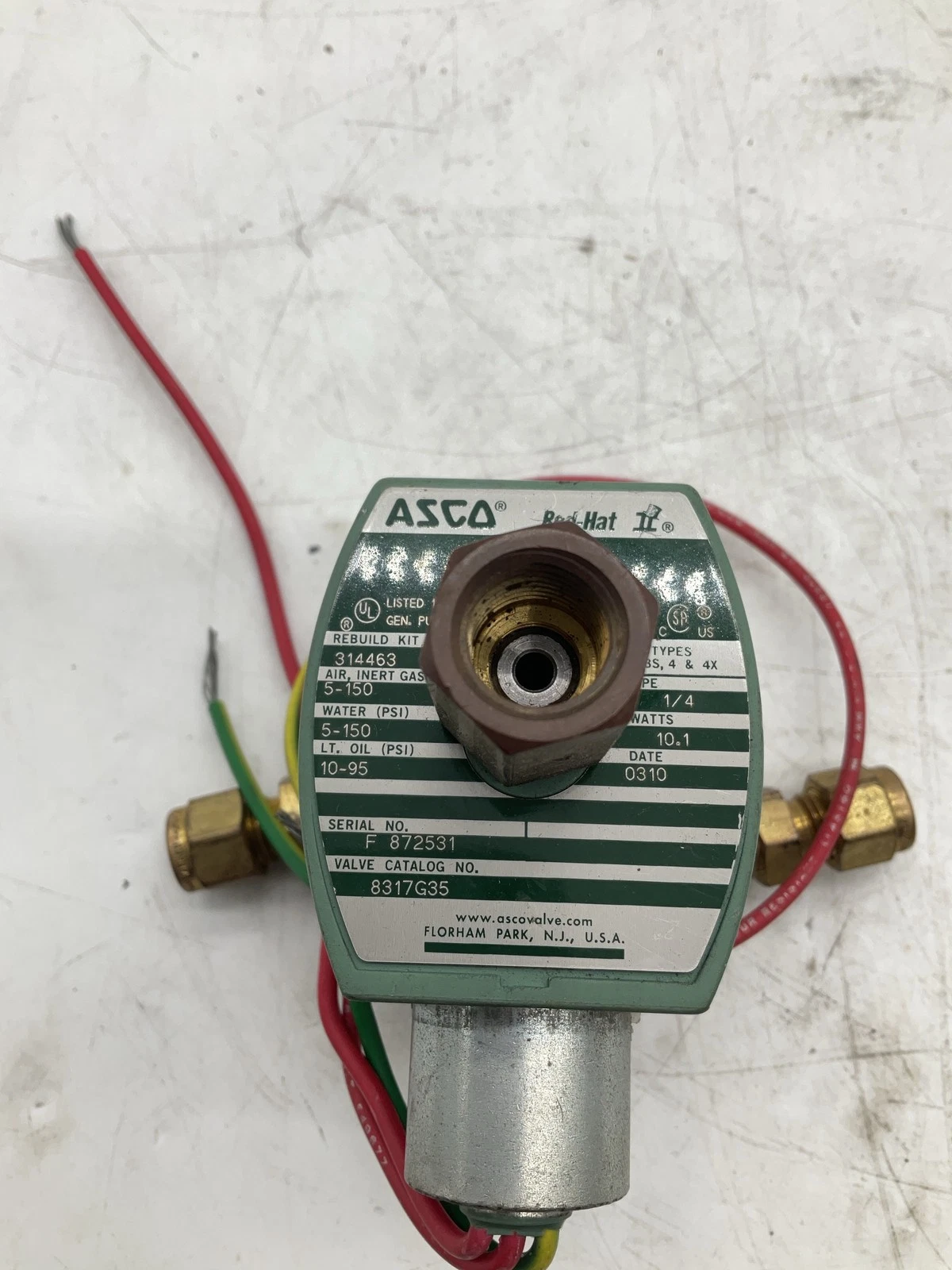 ASCO 8317G35 RedHat II Solenoid Valve NEW - Image 2