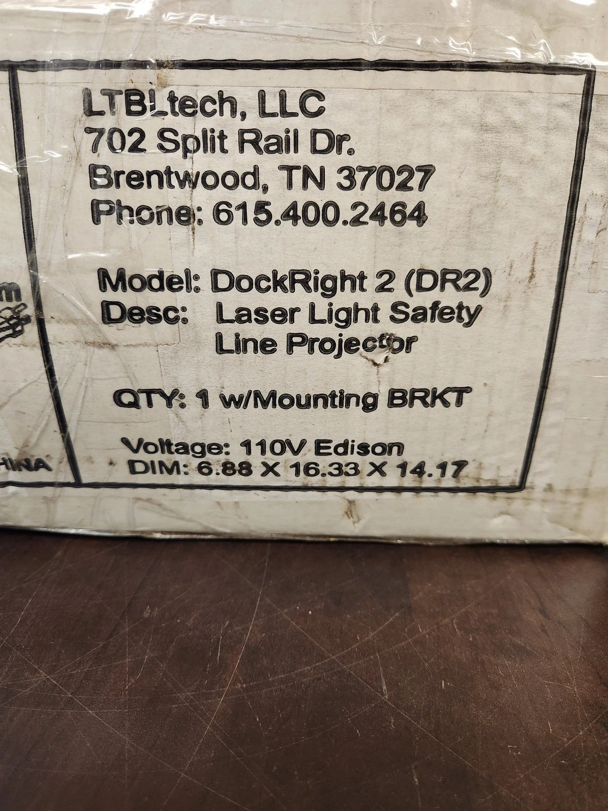 DOCKRIGHT 2 DR2 Laser Light Safety Line Projector 110V NEW - Image 2