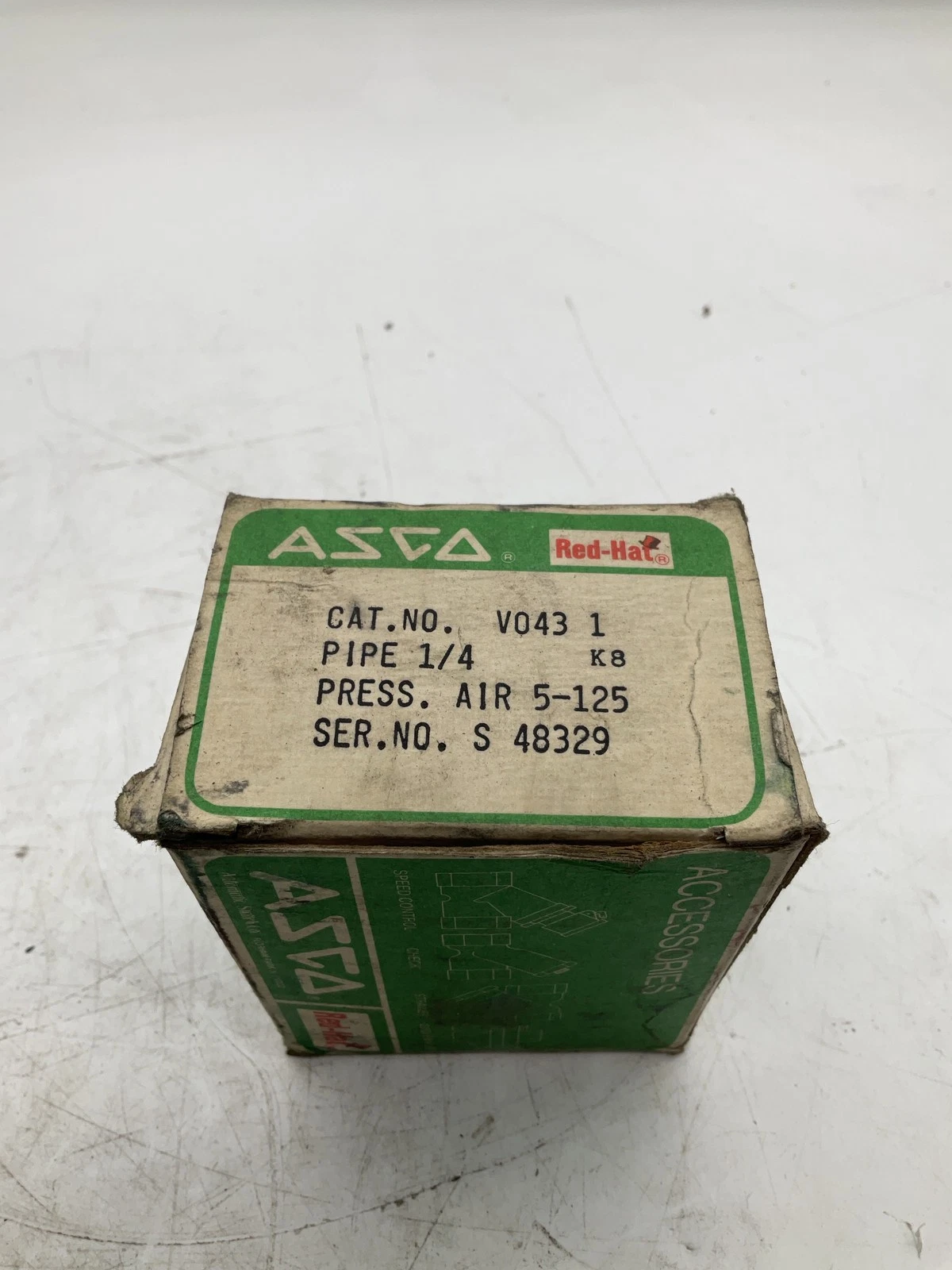 ASCO V043-1 Red-Hat Pneumatic Valve NEW - Image 5