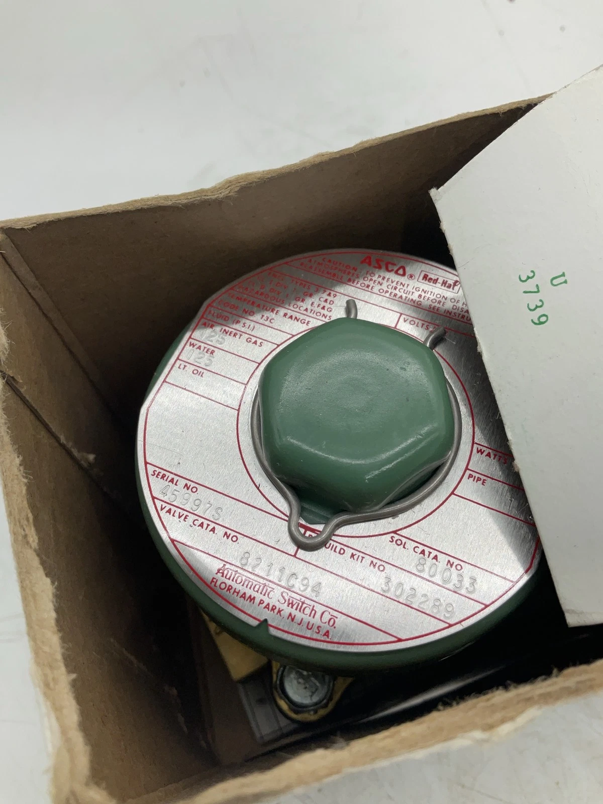 ASCO 8211C94 RedHat Solenoid Valve NEW - Image 2
