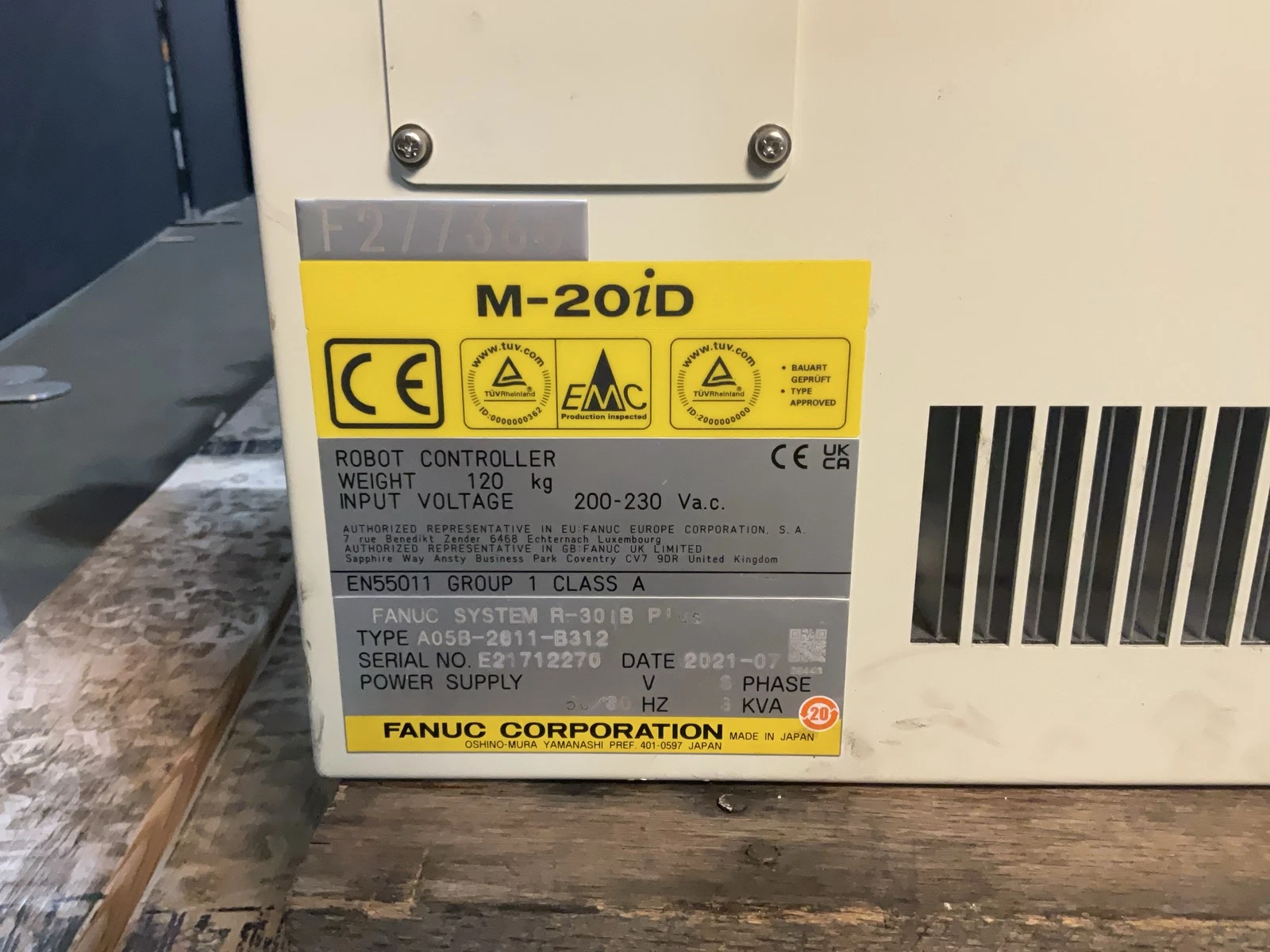 FANUC M-20iD/25 Robot with R-30iB Plus Controller - LOW HOURS -USED - Image 8