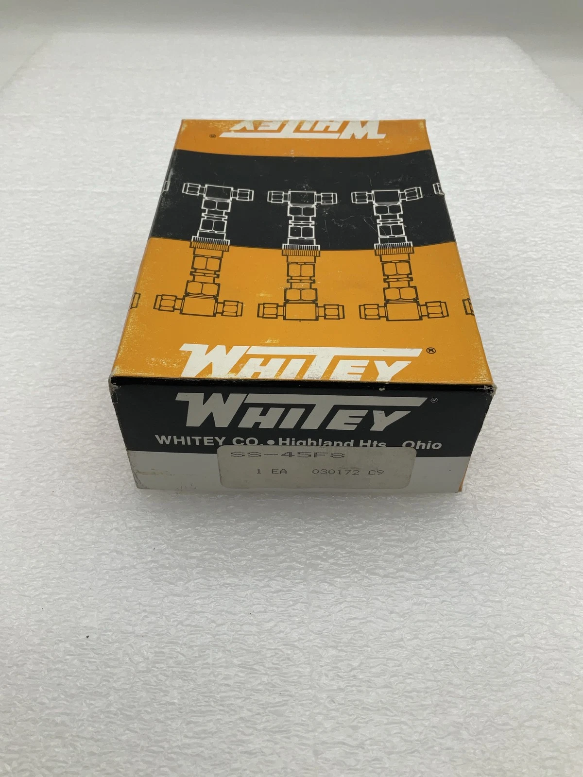WHITEY SS-45F8 Ball Valve NEW - Image 2
