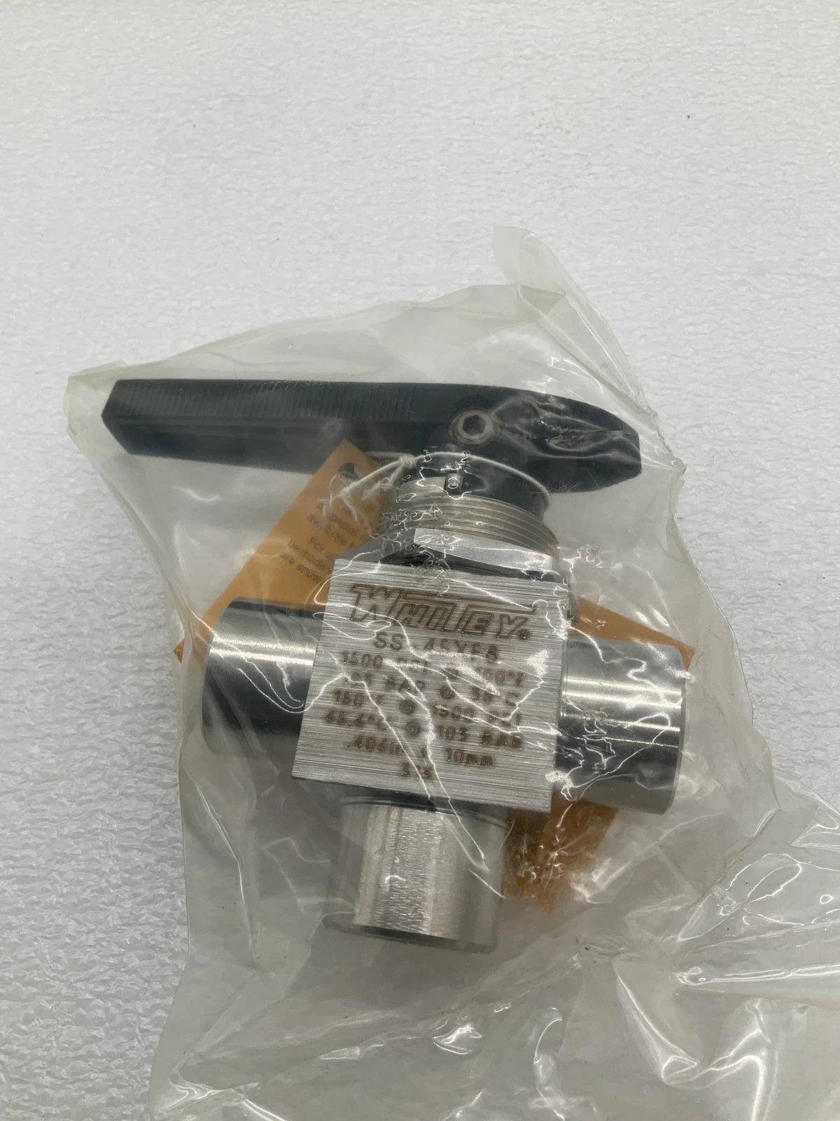 WHITEY SS-45XF8 Ball Valve NEW - Image 5