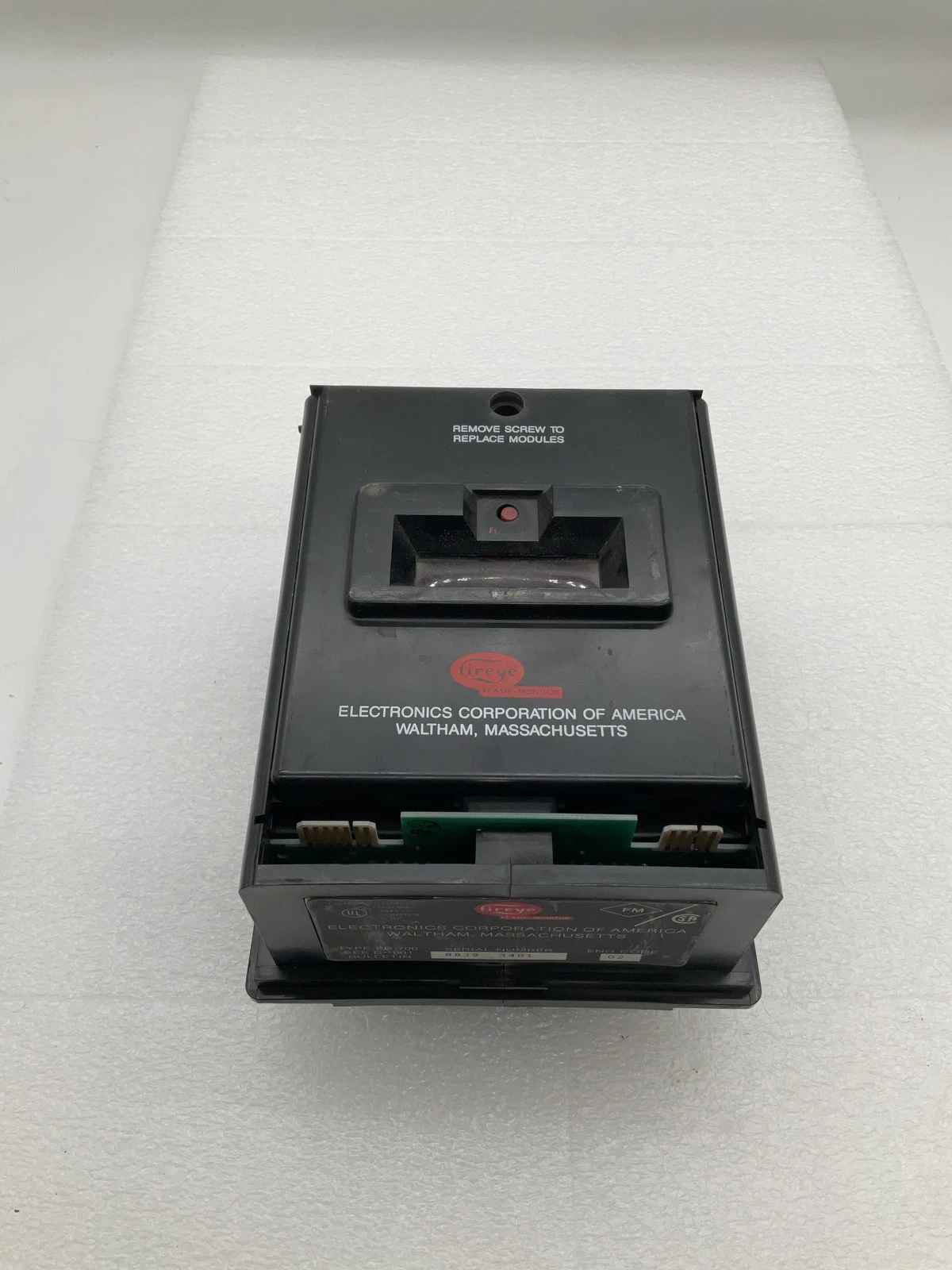 FIREYE EB-700 Flame-Monitor Burner Management Control USED - Image 4
