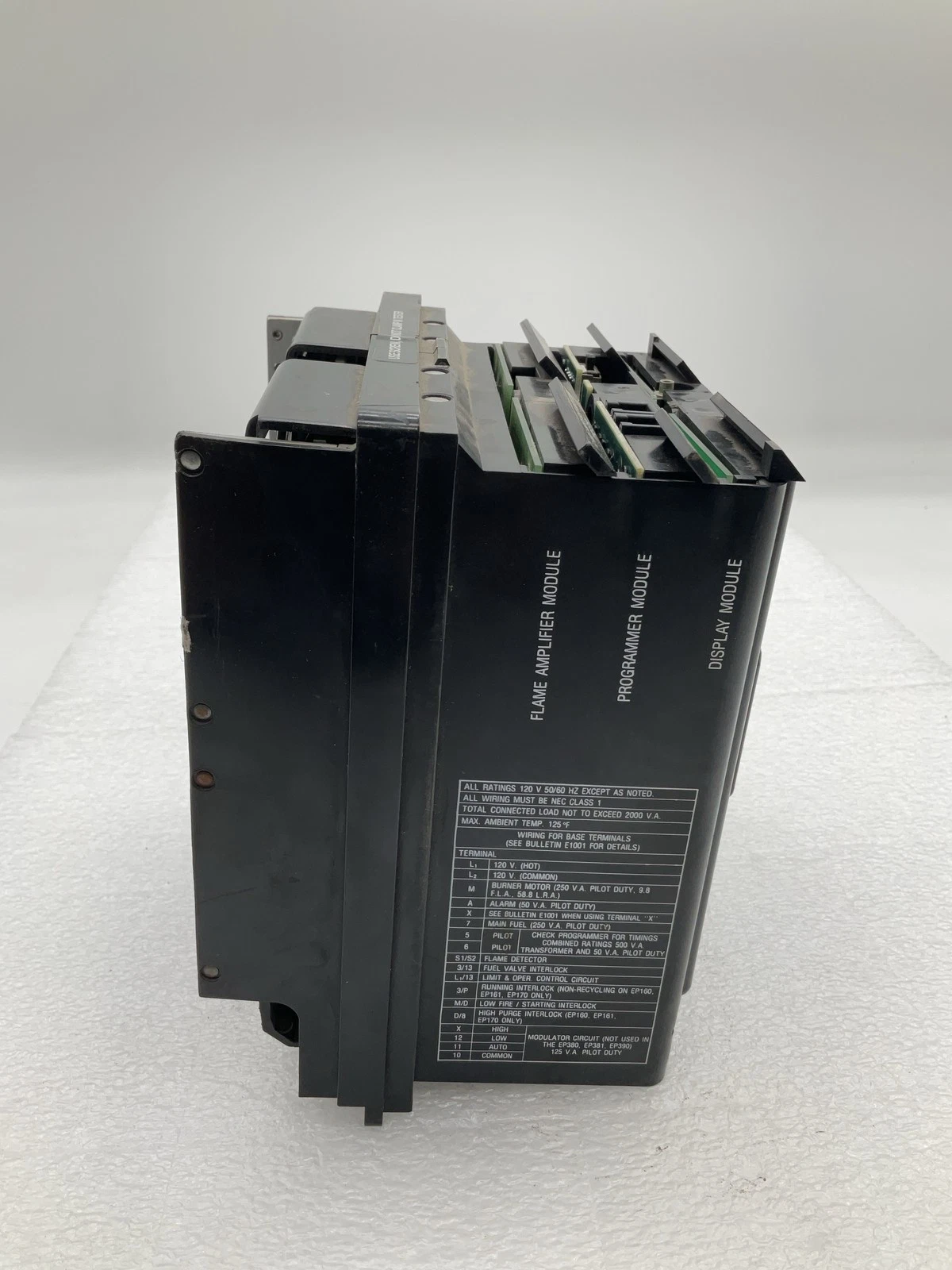 FIREYE EB-700 Flame-Monitor Burner Management Control USED - Image 5