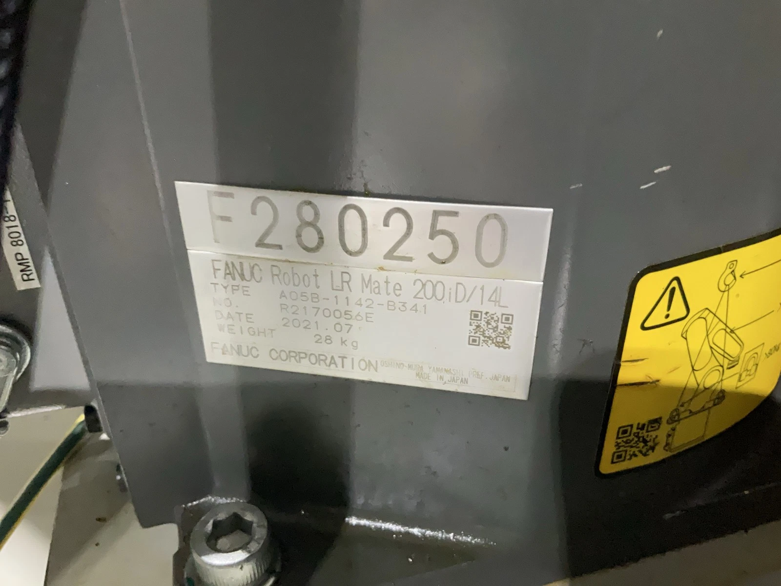 AWR VBX-260 Load & Go Machine Tending Cell with FANUC LR Mate 200iD/14L USED - Image 4