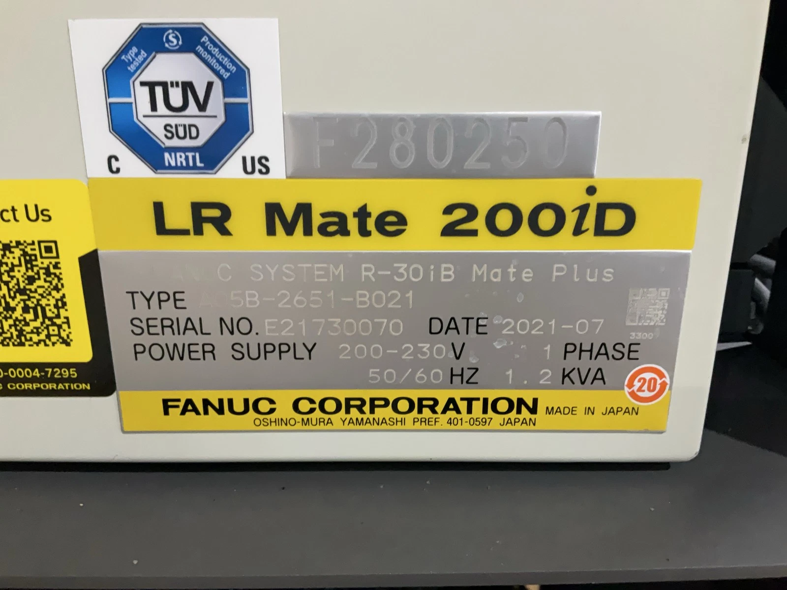 AWR VBX-260 Load & Go Machine Tending Cell with FANUC LR Mate 200iD/14L USED - Image 10