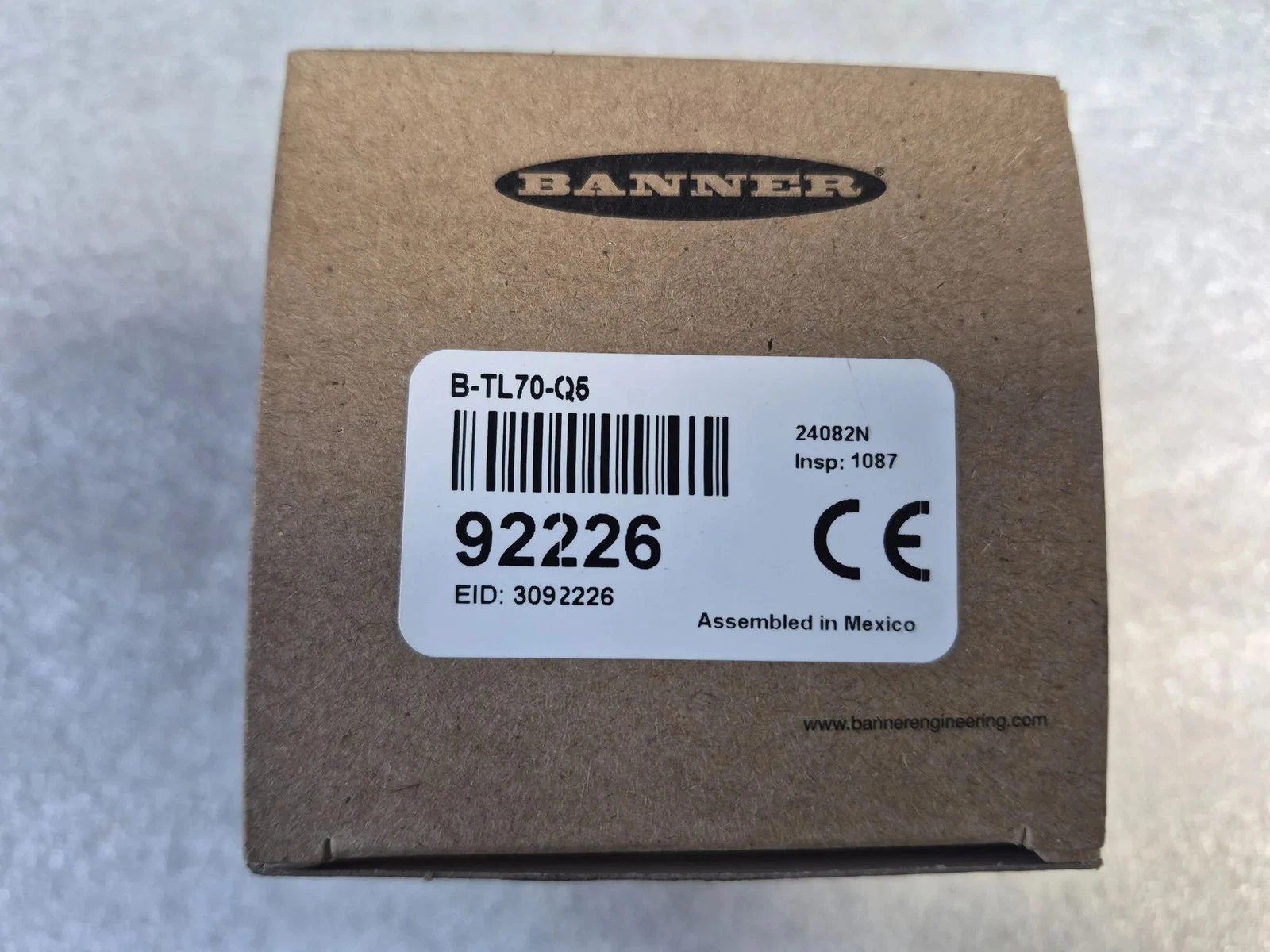 BANNER B-TL70-Q5 Tower Light Base Module Pre-Assembled NEW - Image 2