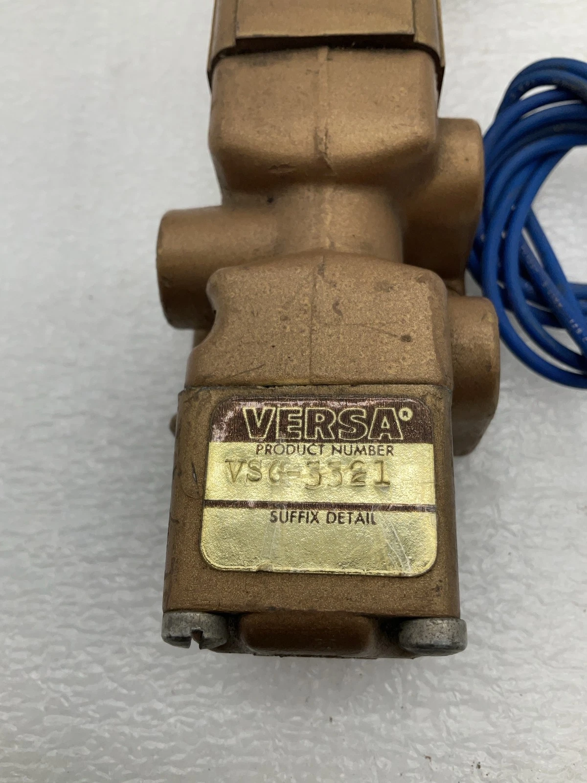 VERSA VSG-3321 Solenoid Valve USED - Image 4