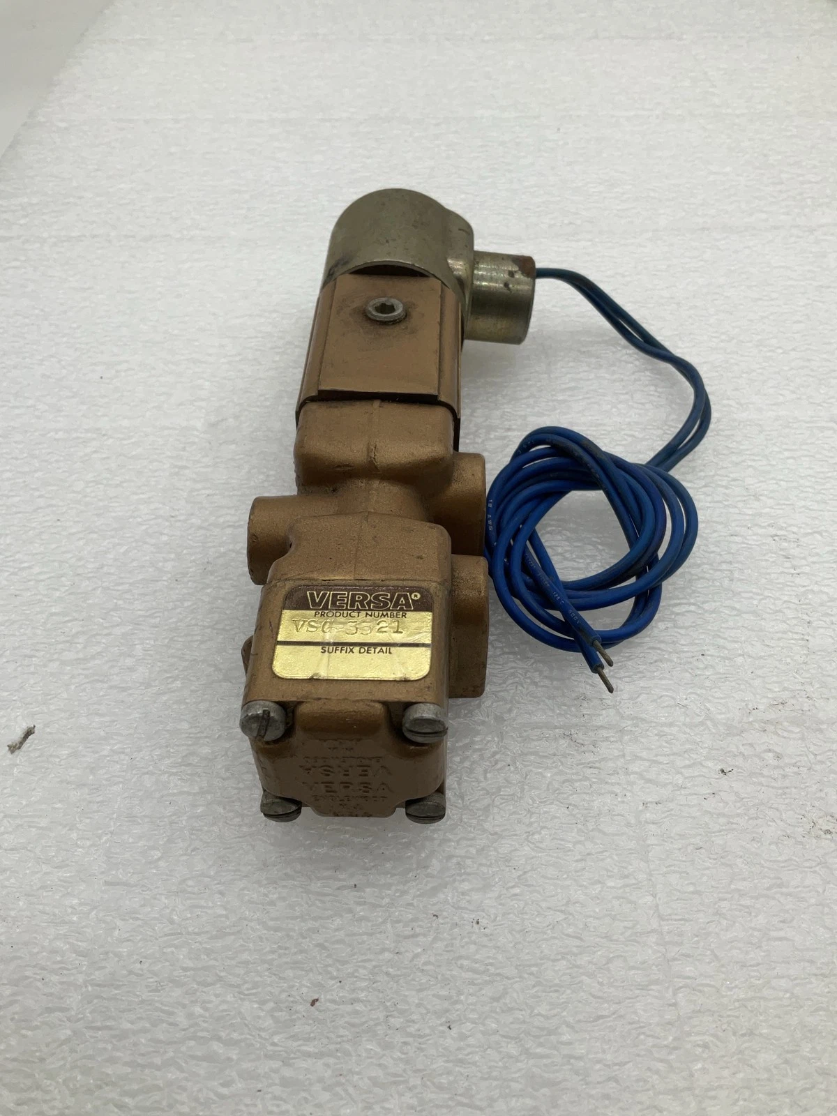 VERSA VSG-3321 Solenoid Valve USED - Image 5