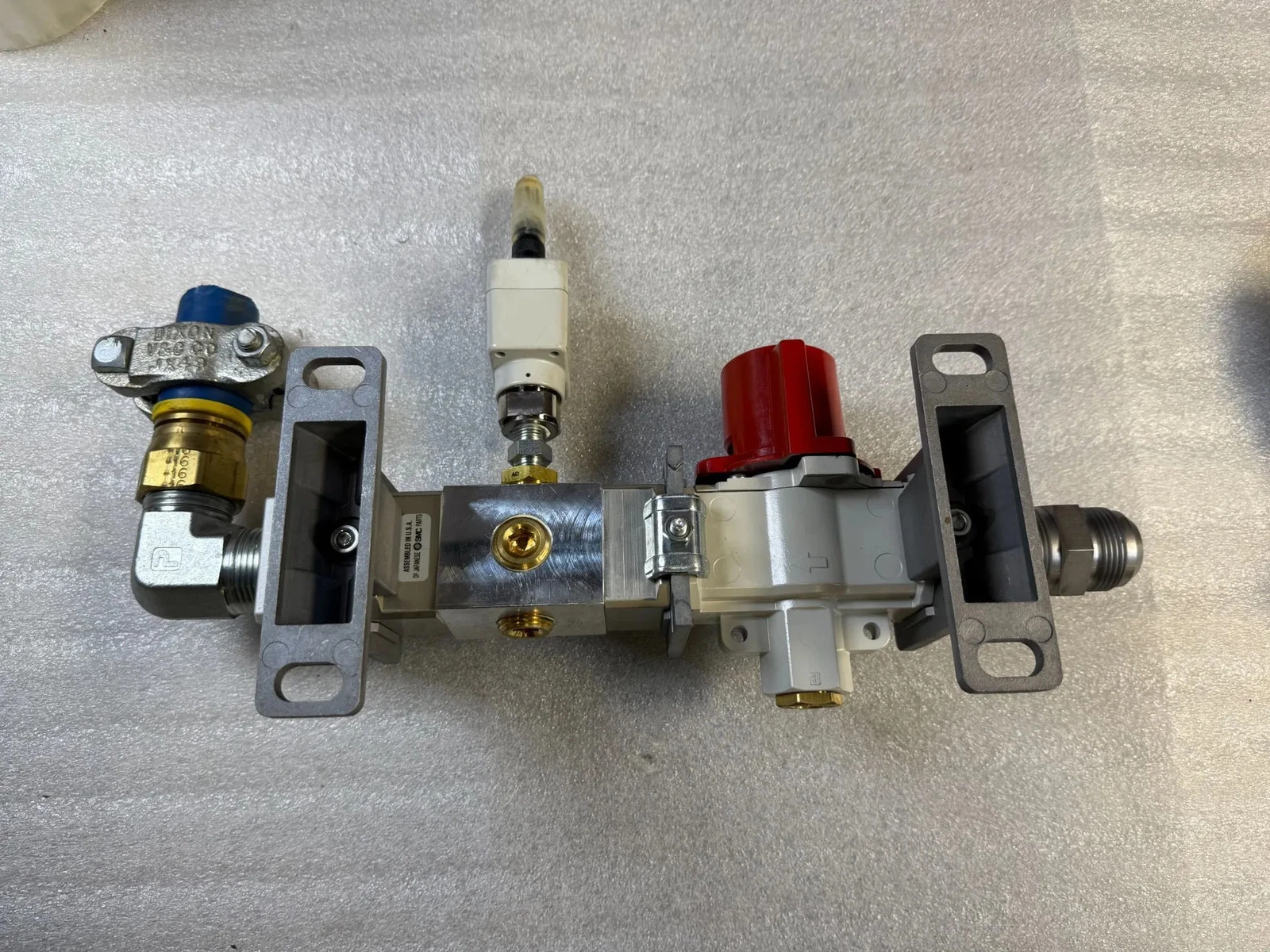 SMC VHS50-10N-X30 Pneumatic Safety Shut-Off Valve Assembly USED - Image 5