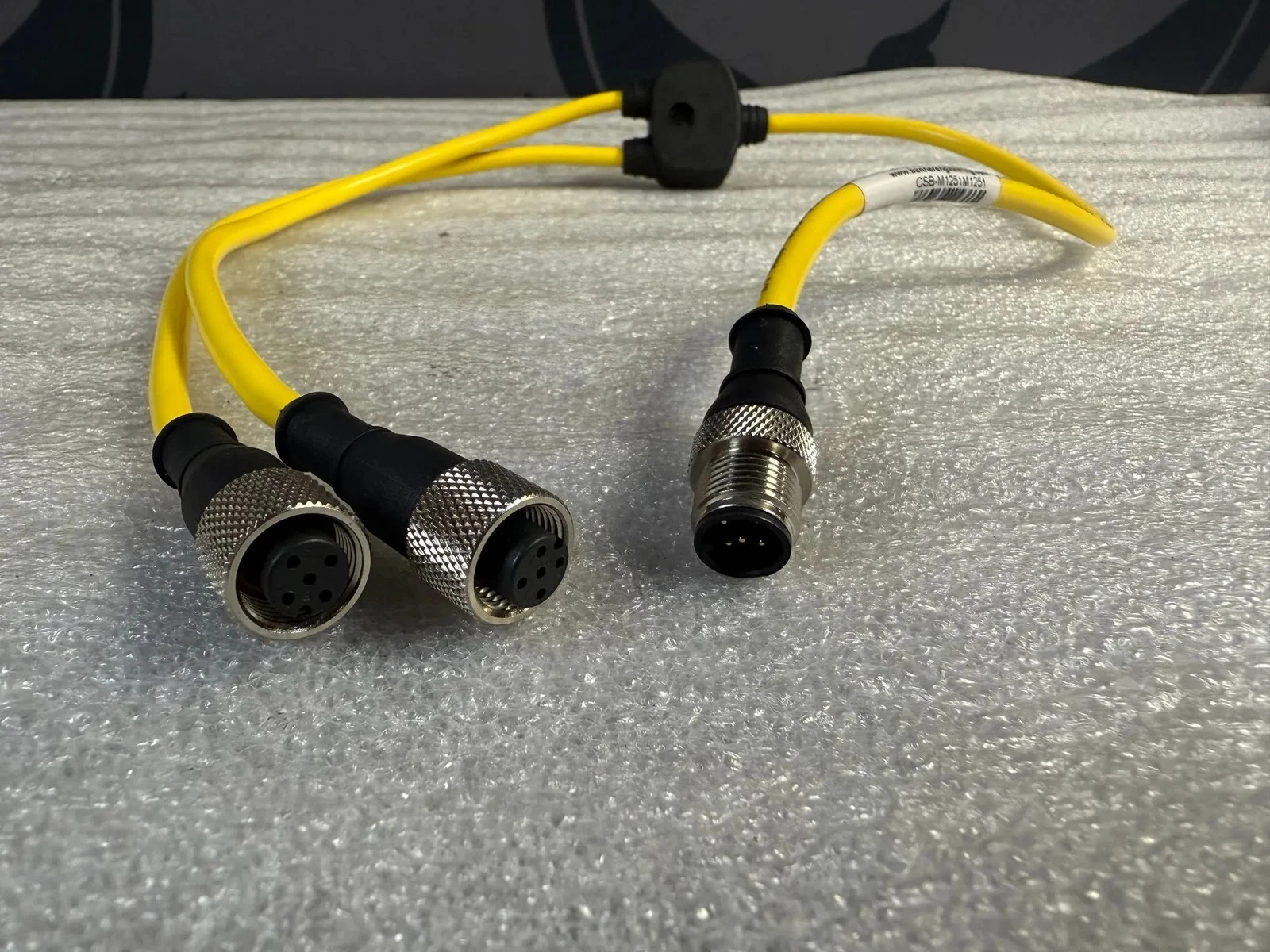 BANNER CSB-M1251M1251 M12 5-Pin Splitter Cable 93317 NEW - Image 2