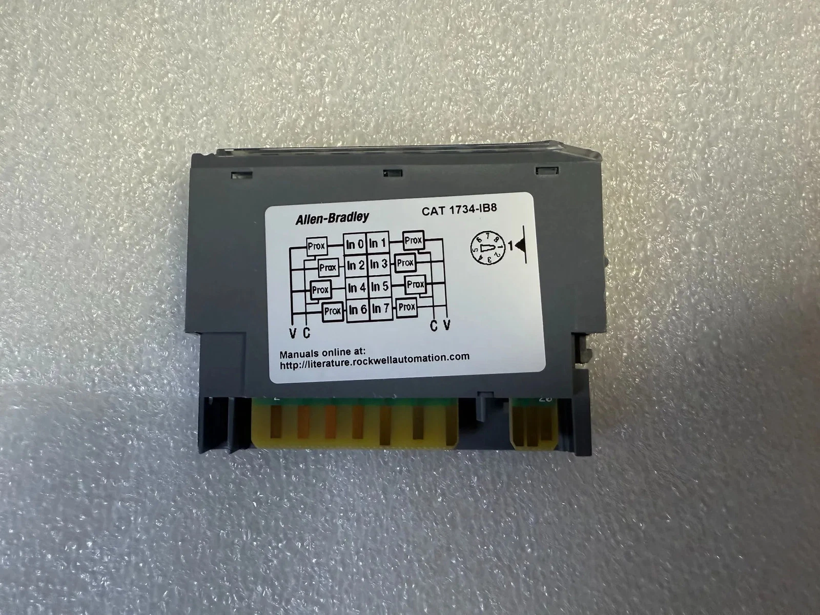 ALLEN BRADLEY 1734-IB8 POINT I/O 8 Point Digital Input Module USED - Image 3