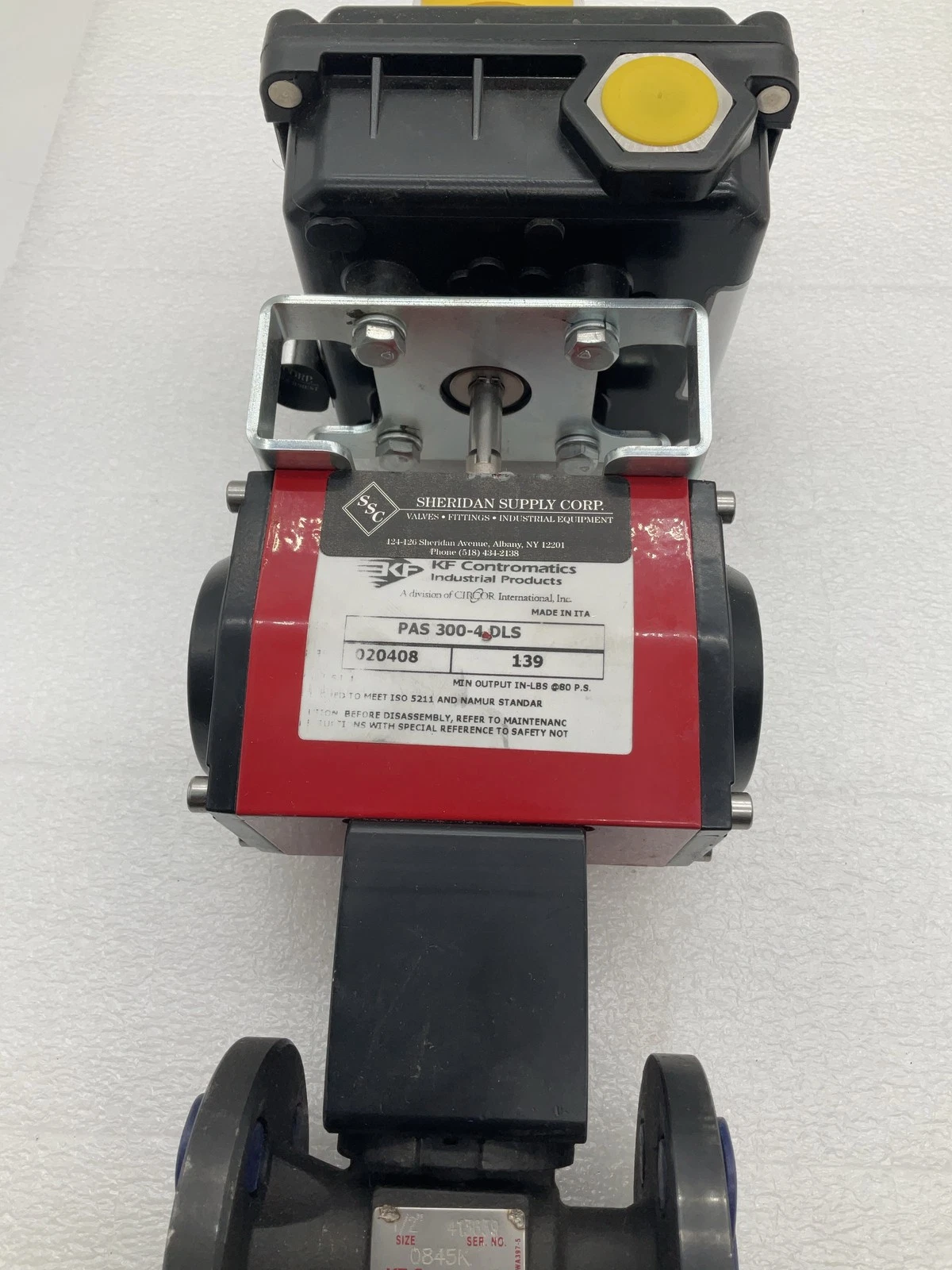 KF Contromatics PAS 300-4 DLS Automated Ball Valve USED - Image 3