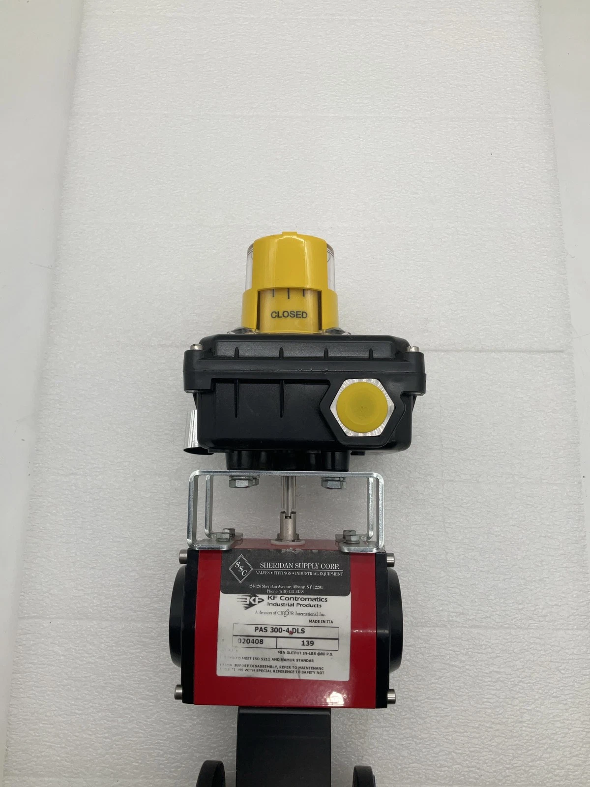 KF Contromatics PAS 300-4 DLS Automated Ball Valve USED - Image 4