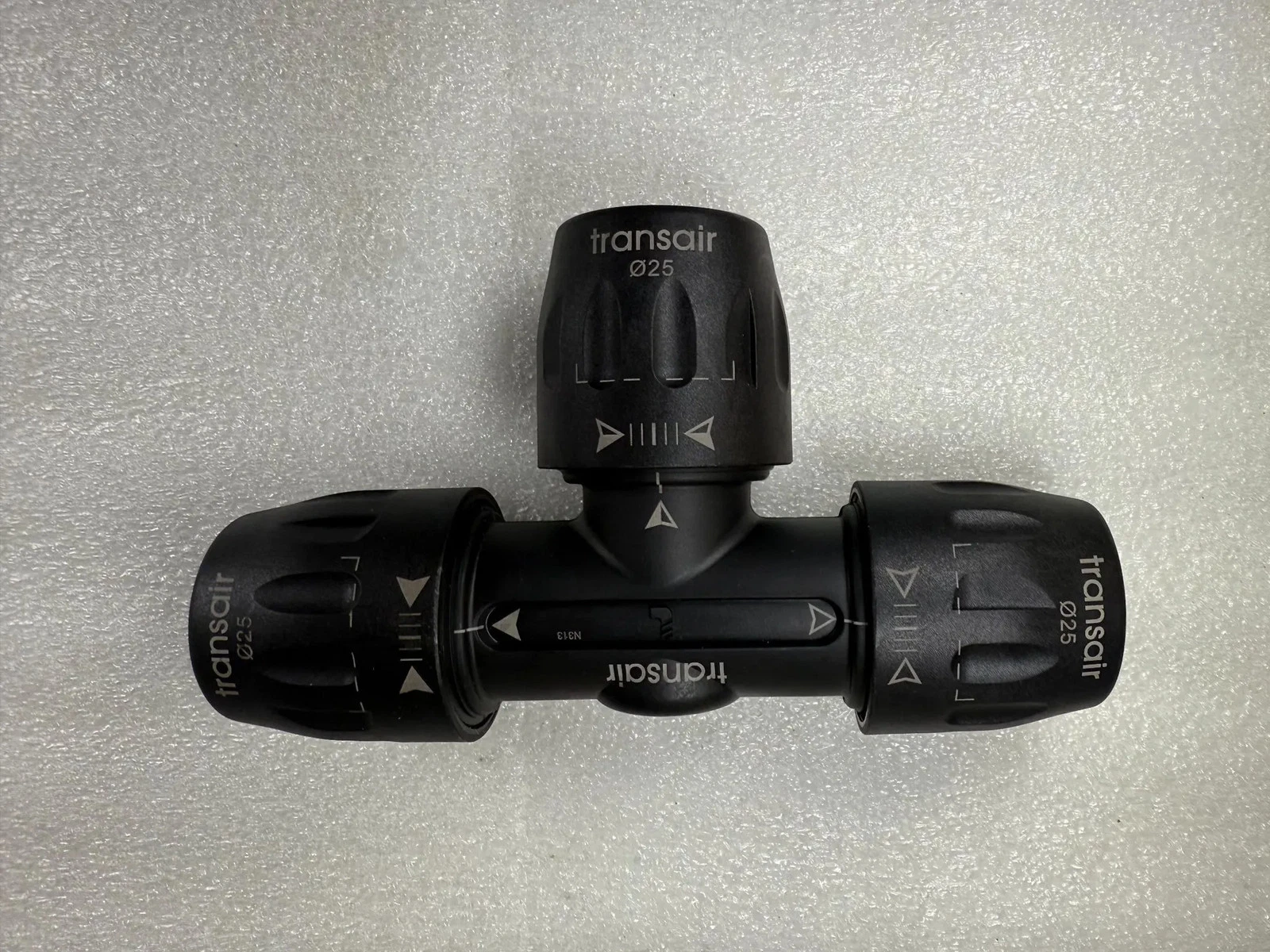 PARKER 6604 25 00 Transair 1" (25mm) Equal Tee NEW (6-Pack) - Image 4