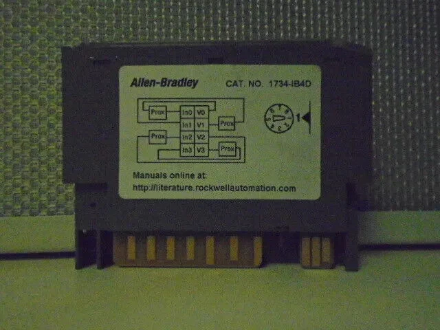 ALLEN BRADLEY 1734-IB4D DIGIDAL DC INPUT USED WORKING - Image 2