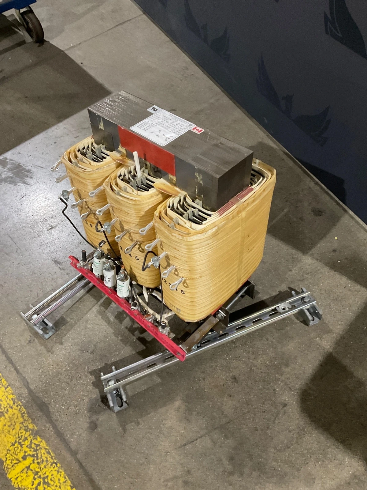 REX POWER MAGNETICS DA51H P C C 51 KVA 3 PH ISOLATION TRANSFORMER USED - Image 3