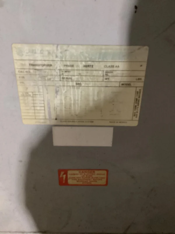 CHALLENGER T015-DDG CONTROL TRANSFORMER USED - Image 5
