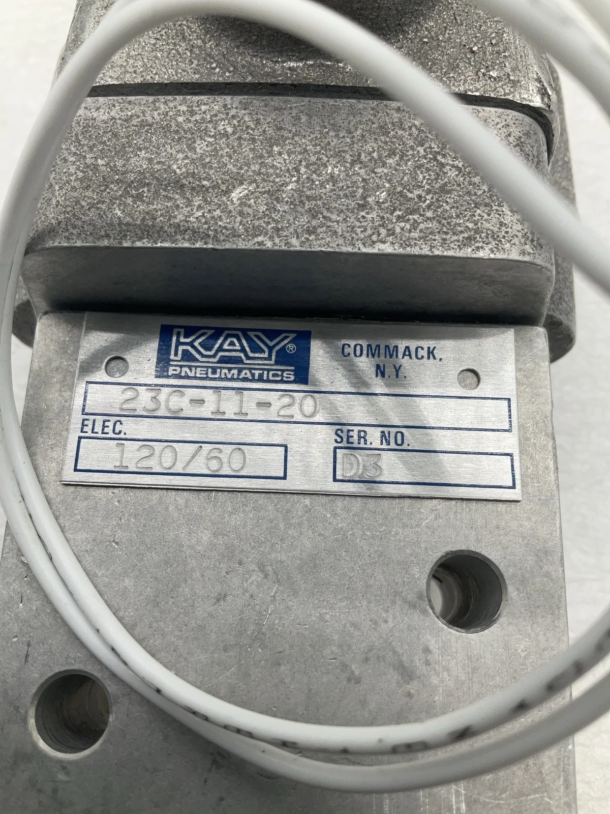 KAY Pneumatics 23C-11-20 Pneumatic Solenoid Valve NEW - Image 2