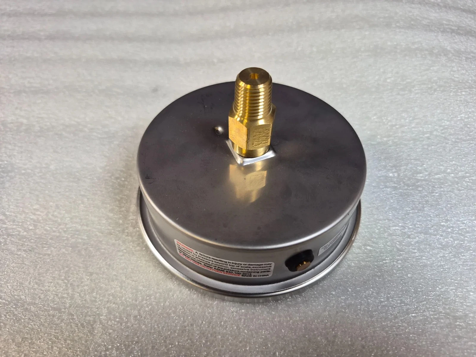 WINTERS PFQ741 Stainless Steel Liquid Filled Pressure Gauge NEW - Image 4