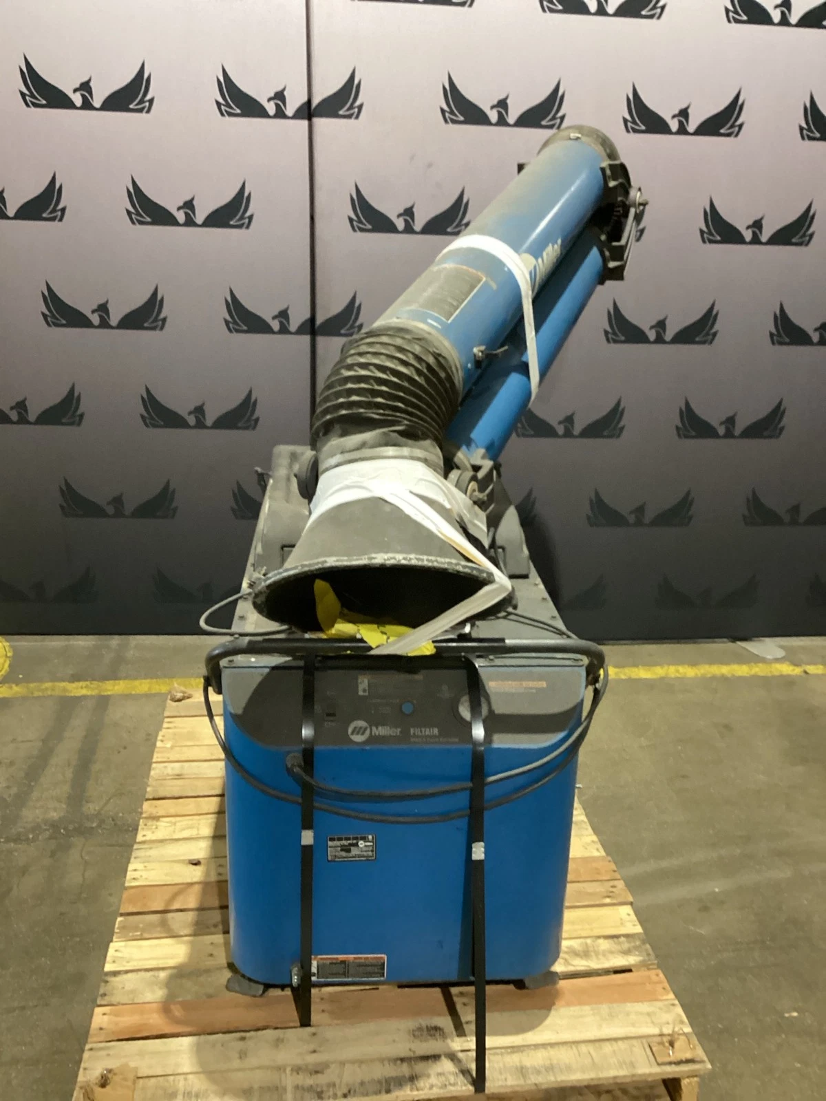 Miller MWX-S FILTAIR 1HP Mobile Welding Fume Extractor 115V USED - Image 7