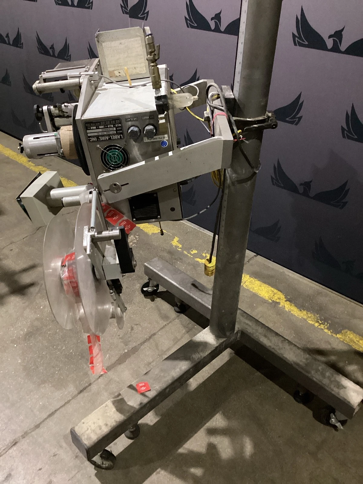 LABEL-AIRE 3111-1500 4X5 RH Label Applicator USED - Image 2