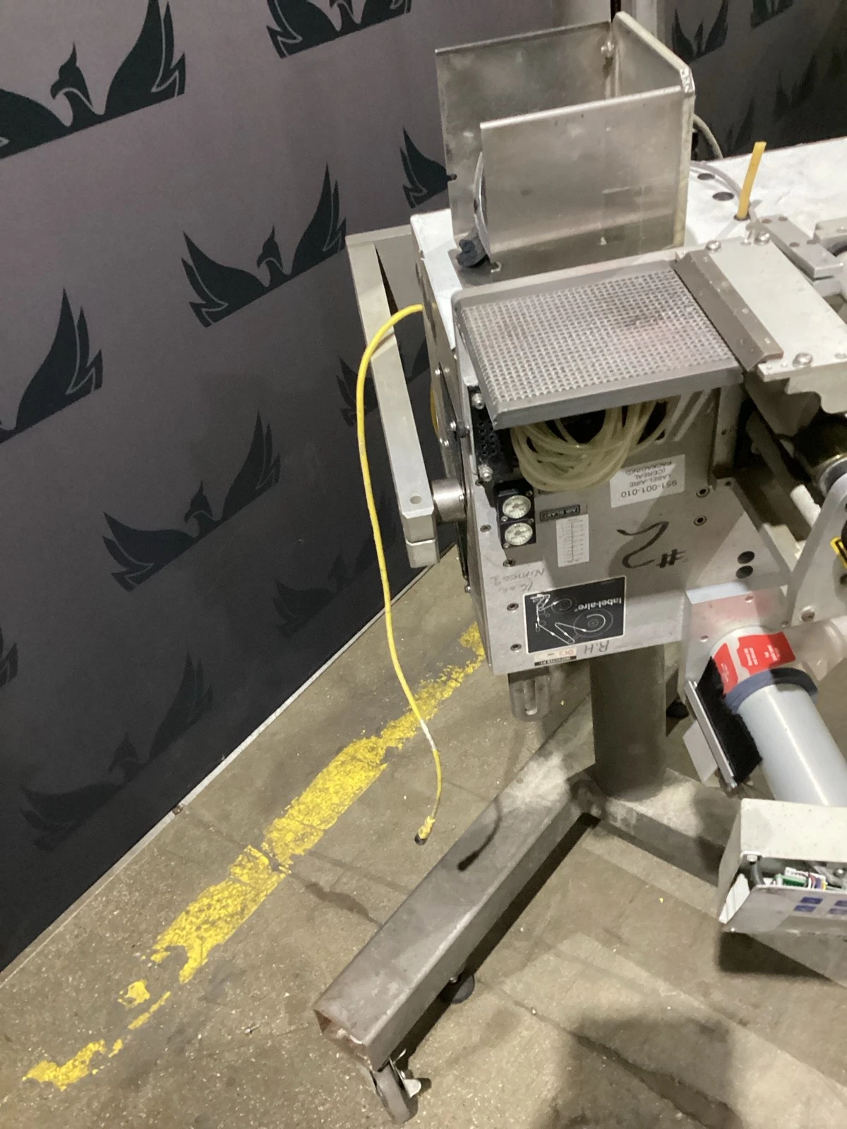 LABEL-AIRE 3111-1500 4X5 RH Label Applicator USED - Image 3