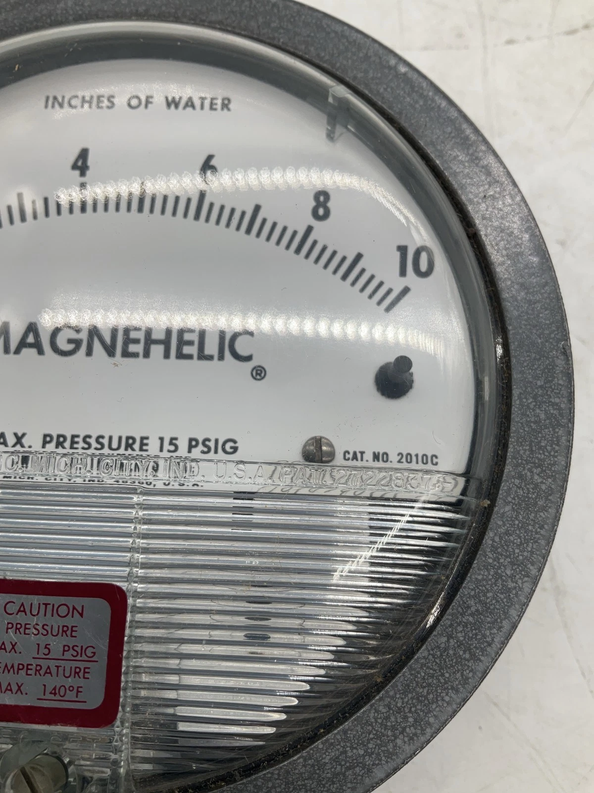 Dwyer 2010C Magnehelic 0-10" WC Differential Pressure Gauge NEW - Image 2