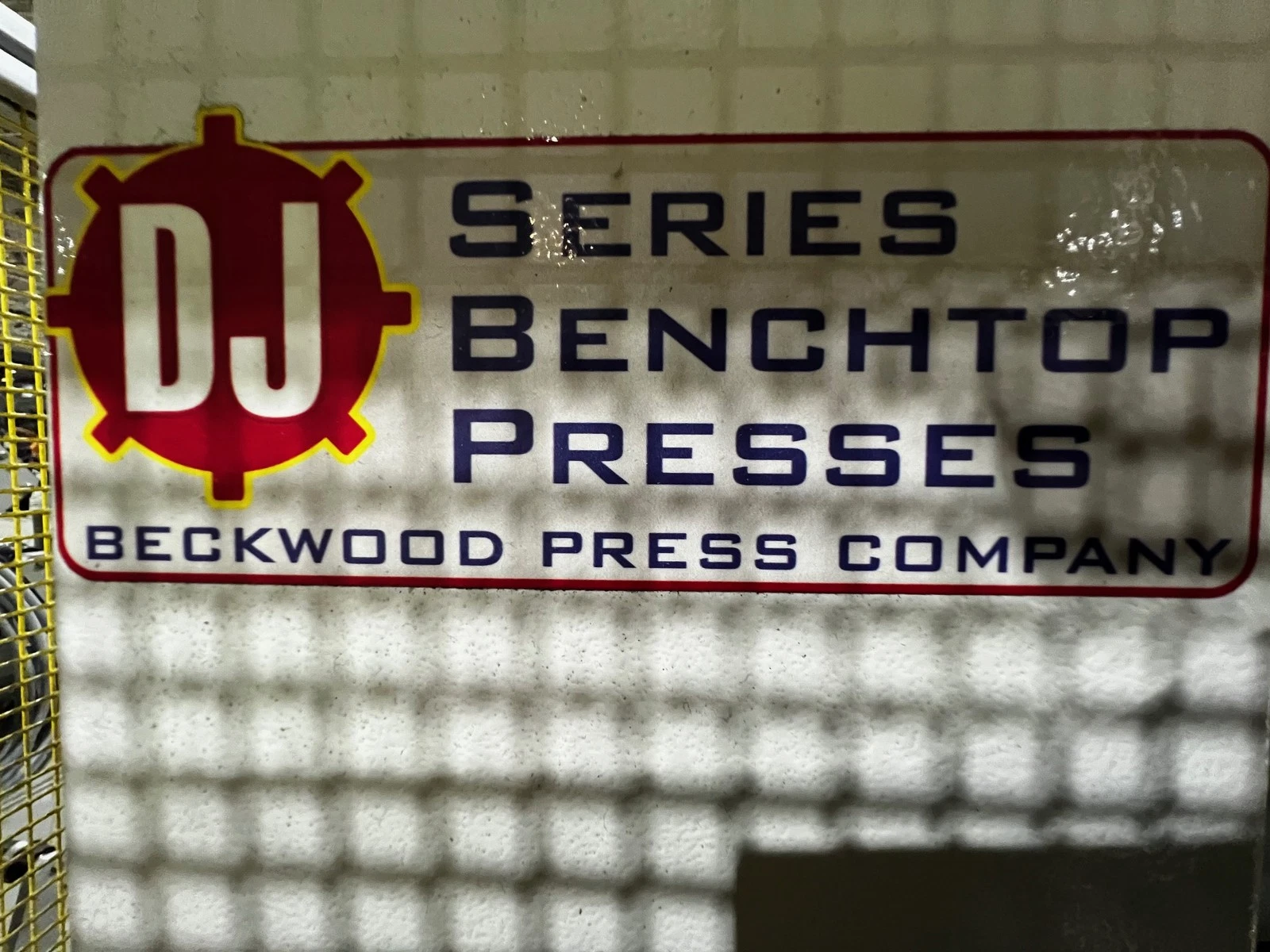 BECKWOOD DBP Series Benchtop Press USED - Image 6
