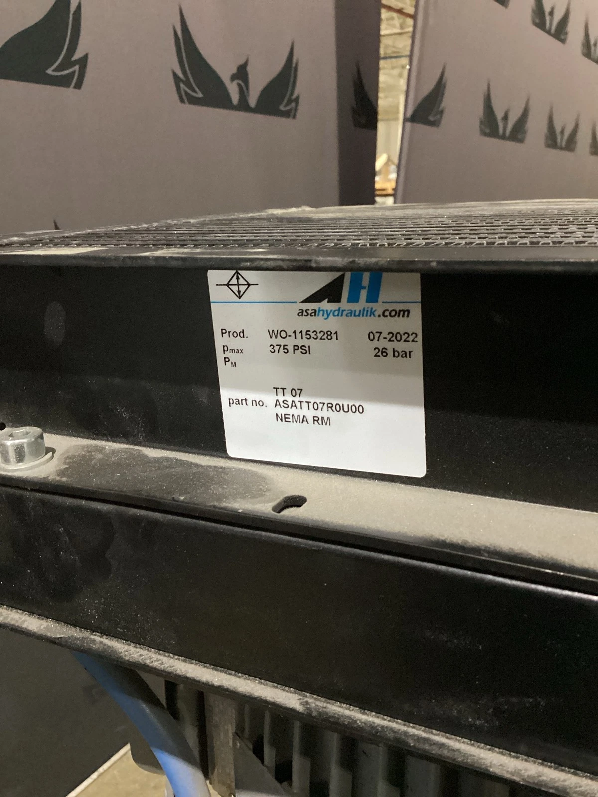 Bond Fluidaire BPU-102512-1 5 HP Hydraulic Power Unit USED - Image 6