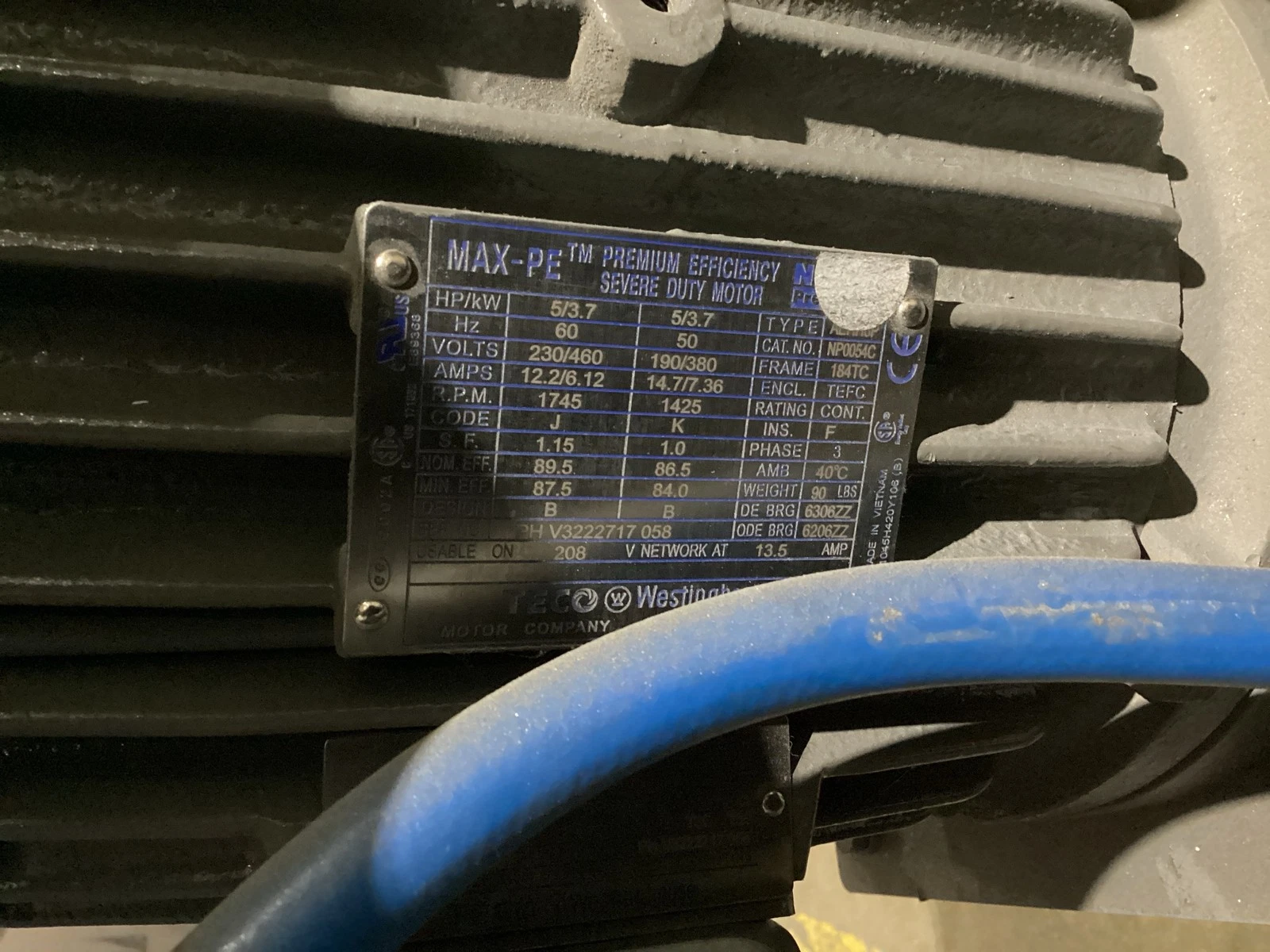 Bond Fluidaire BPU-102512-1 5 HP Hydraulic Power Unit USED - Image 7