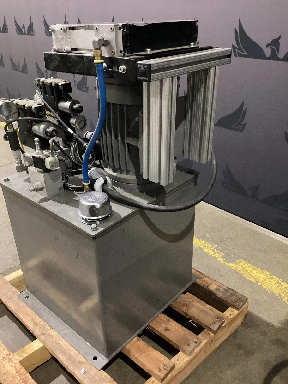 Bond Fluidaire BPU-102512-1 5 HP Hydraulic Power Unit USED - Image 2