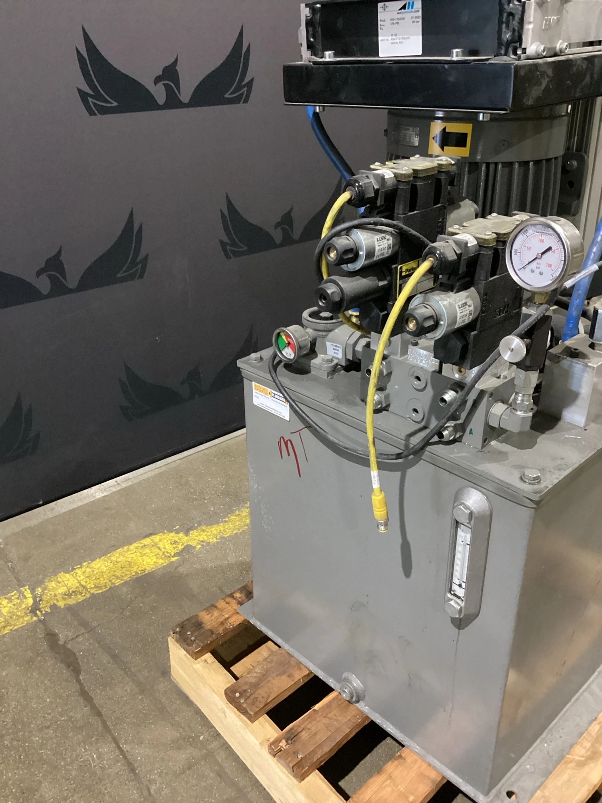 Bond Fluidaire BPU-102512-1 5 HP Hydraulic Power Unit USED - Image 3