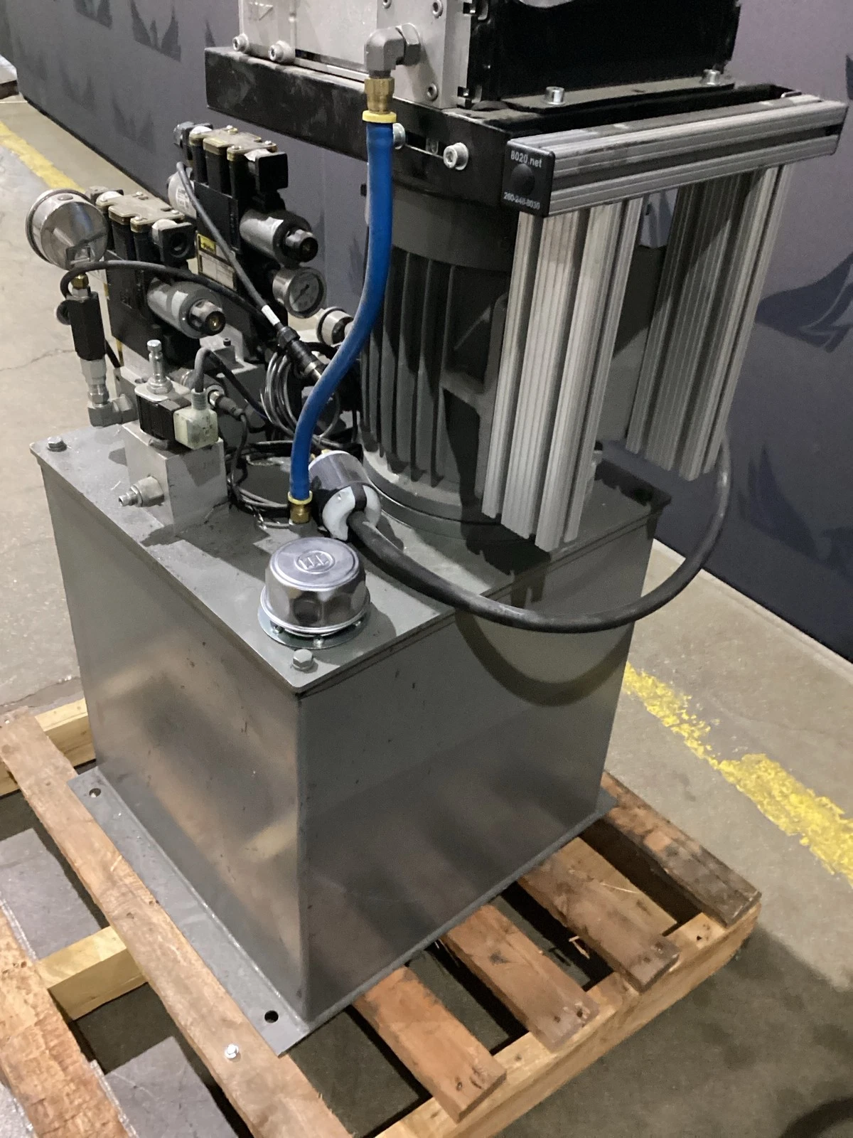 Bond Fluidaire BPU-102512-1 5 HP Hydraulic Power Unit USED - Image 2