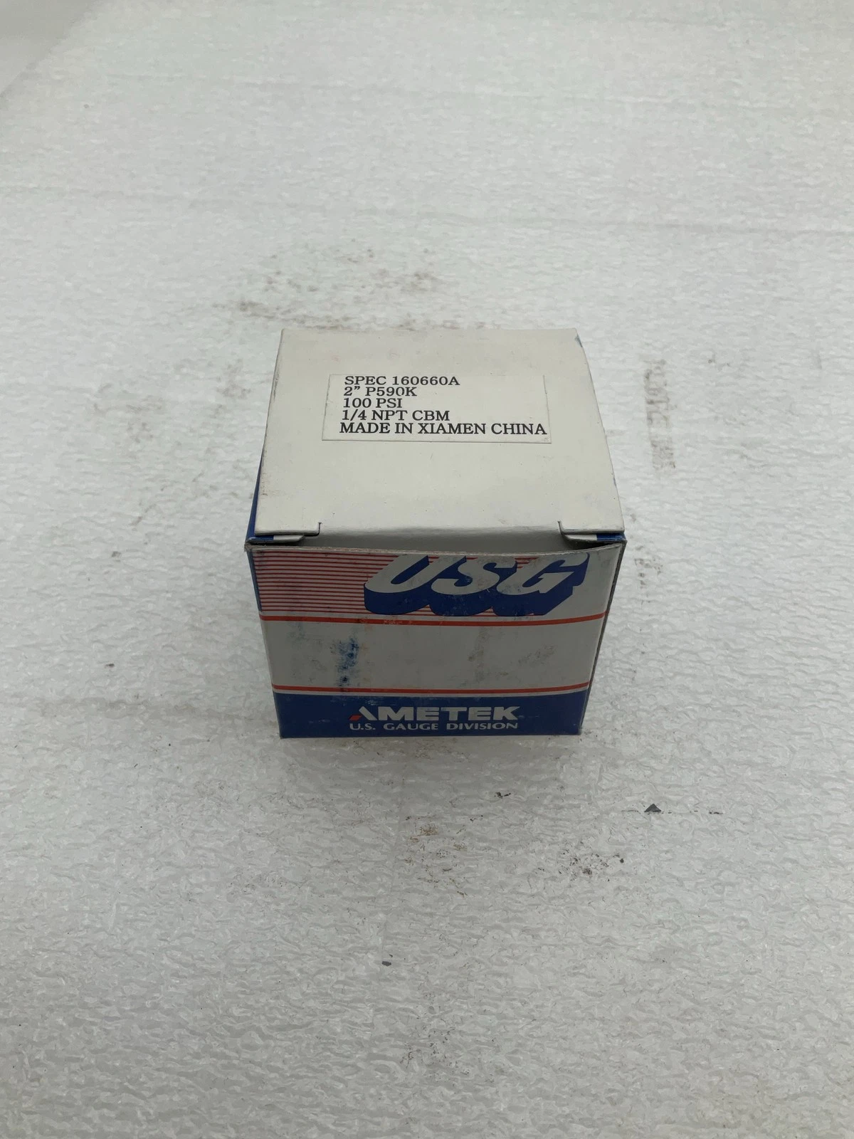 AMETEK 160660A 100 PSI Pressure Gauge NEW - Image 2