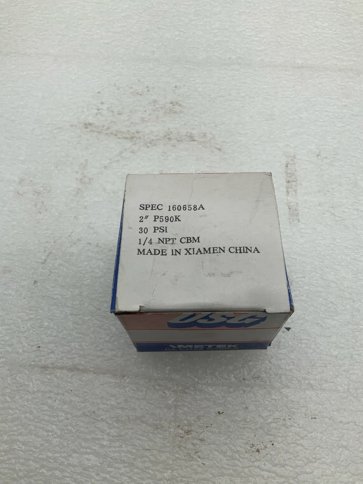 AMETEK 160658A 30 PSI Pressure Gauge NEW - Image 2