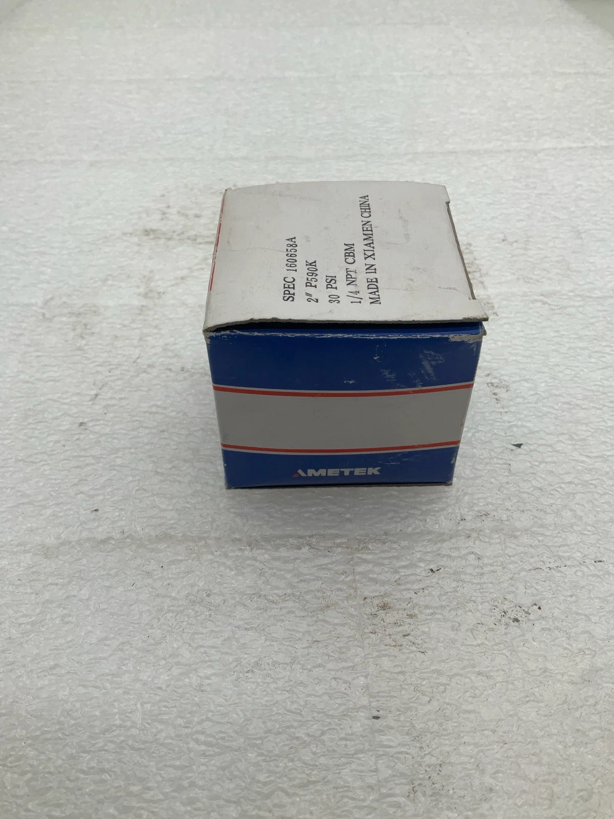 AMETEK 160658A 30 PSI Pressure Gauge NEW - Image 3